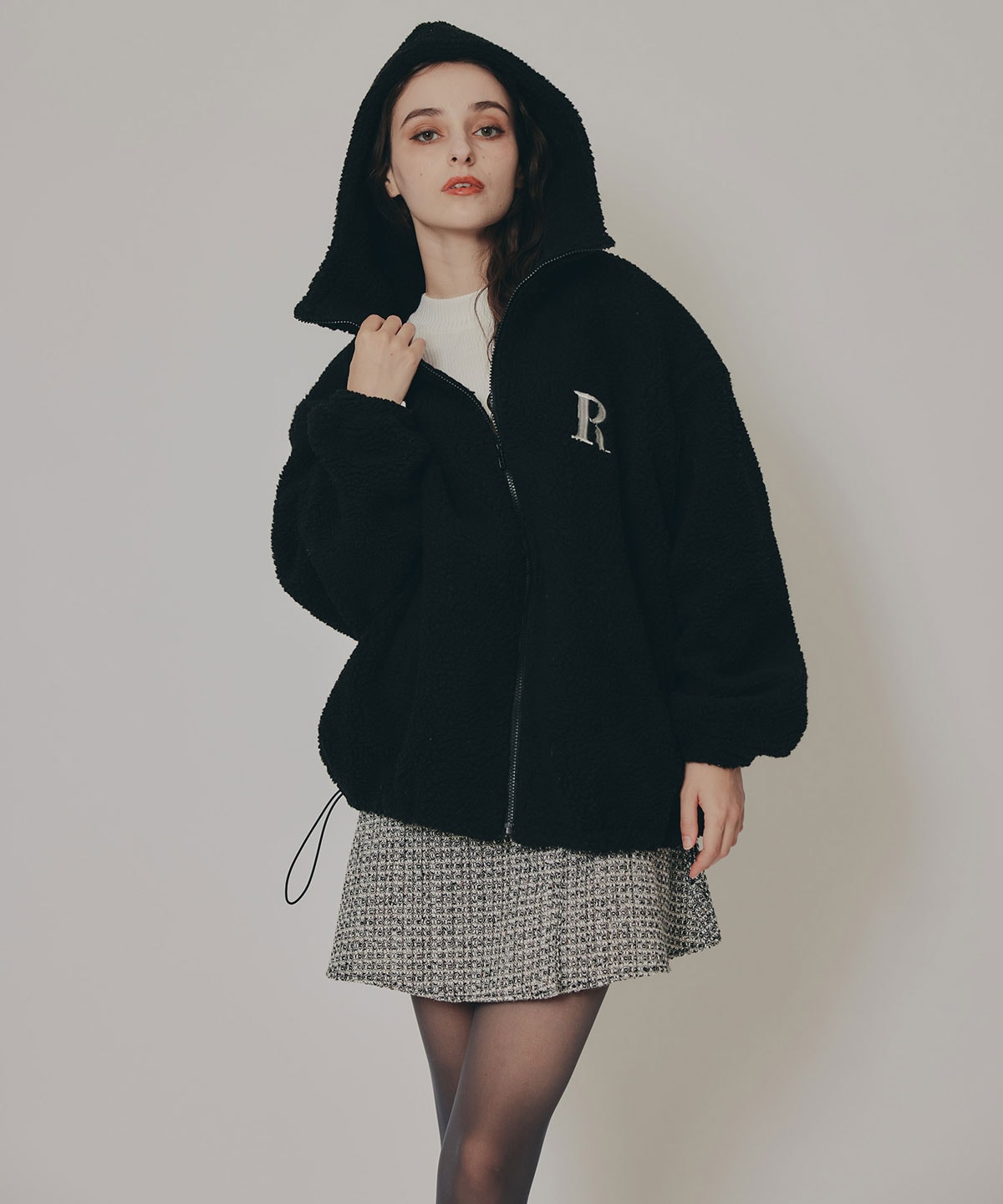 AZELCLUBボアパーカー