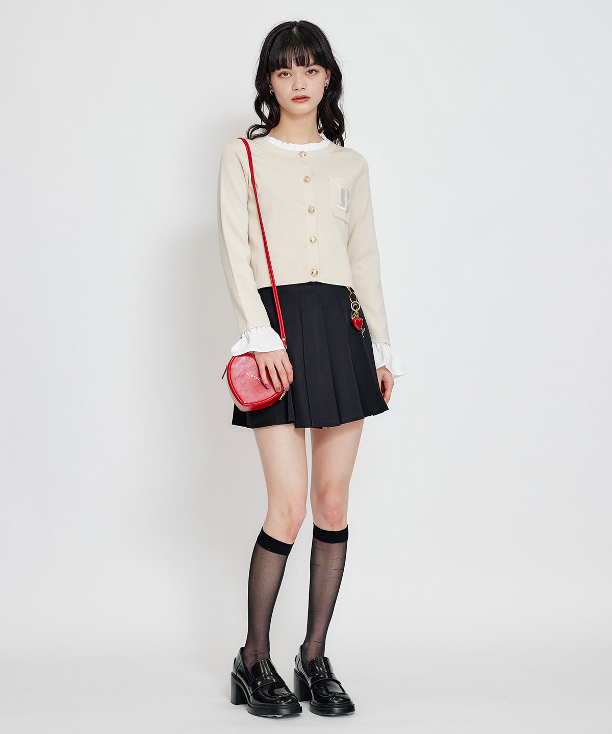 Love Me Heart モチーフ2WAYミニショルダーバッグ