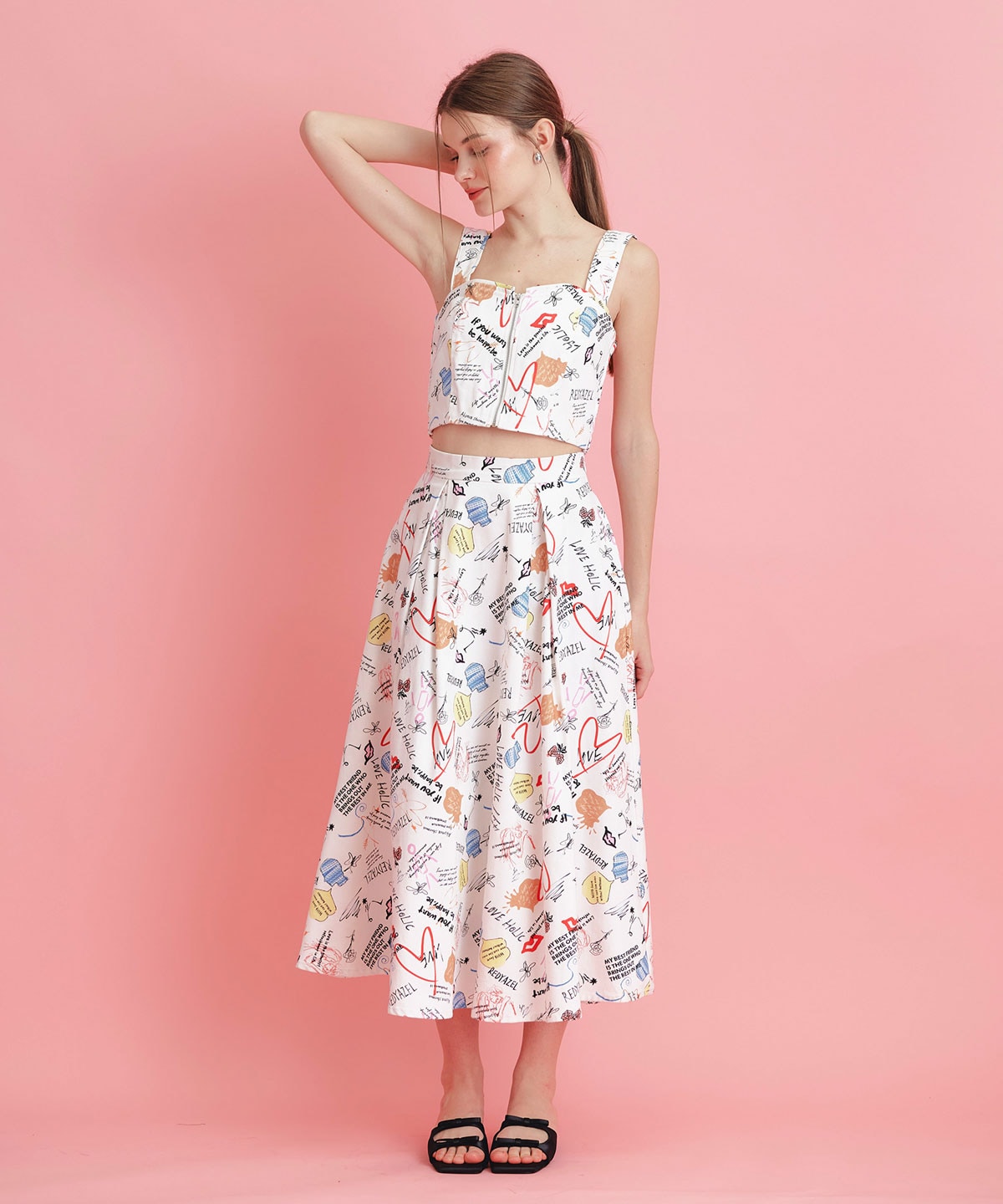 【LoveArt Series】LoveArt ショートビスチェ