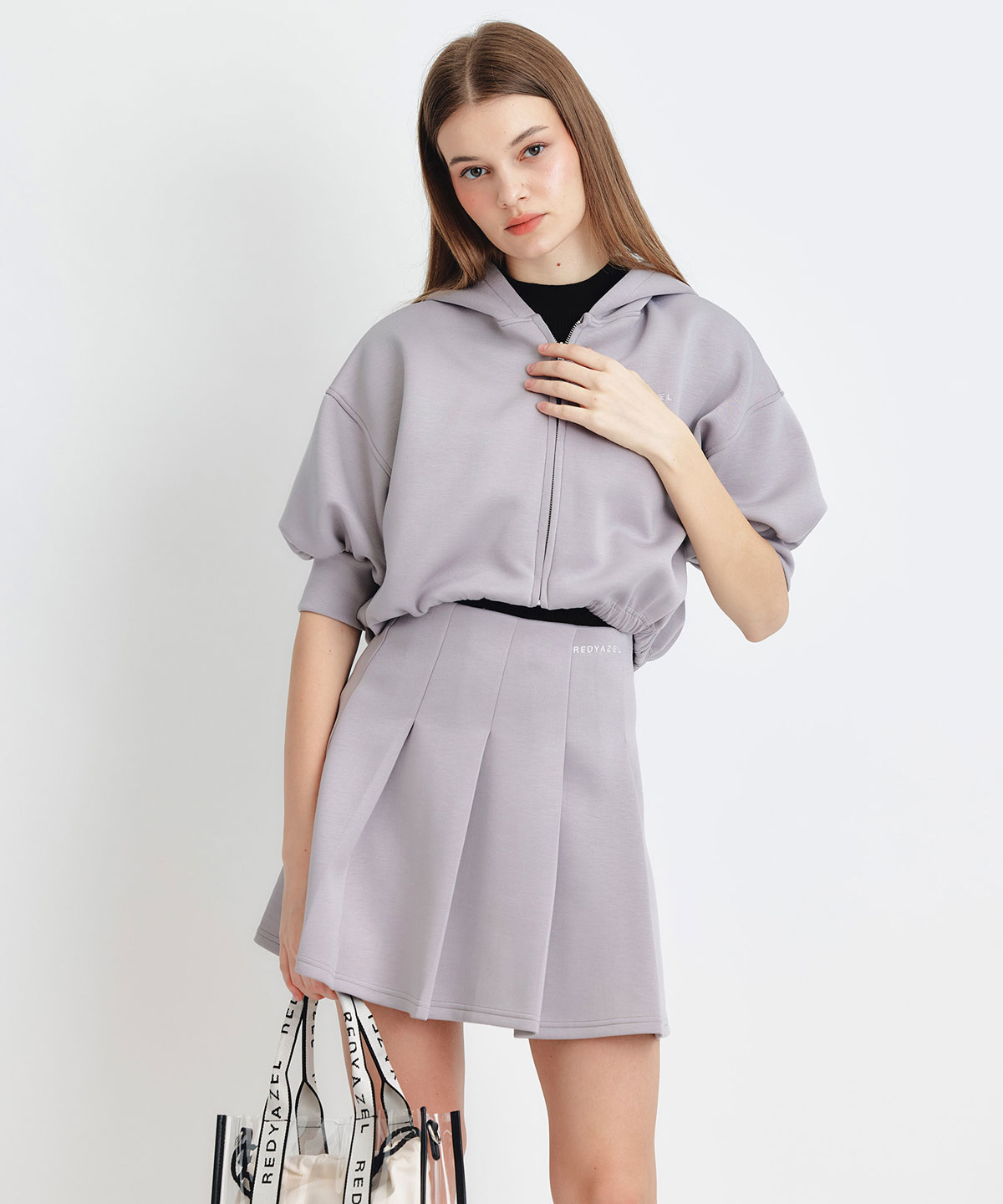 ダンボールプリーツミニスカート