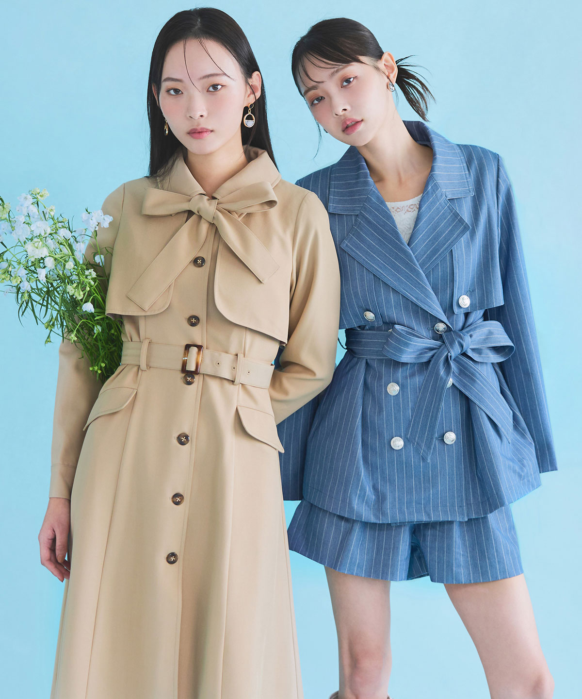 【セットアップ可能】ベーシックタックショートパンツ