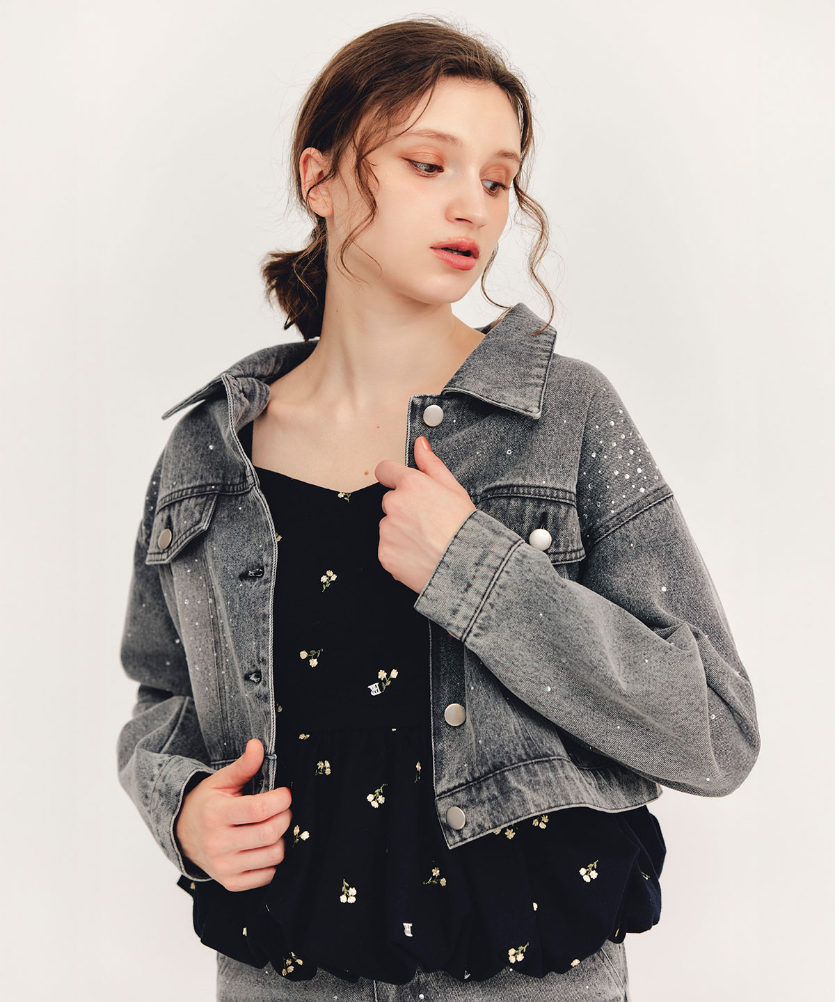 【Sparkle Denim Series】スパークルデニムジャケット