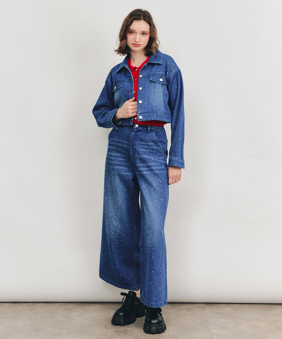 【Sparkle Denim Series】スパークルデニムジャケット