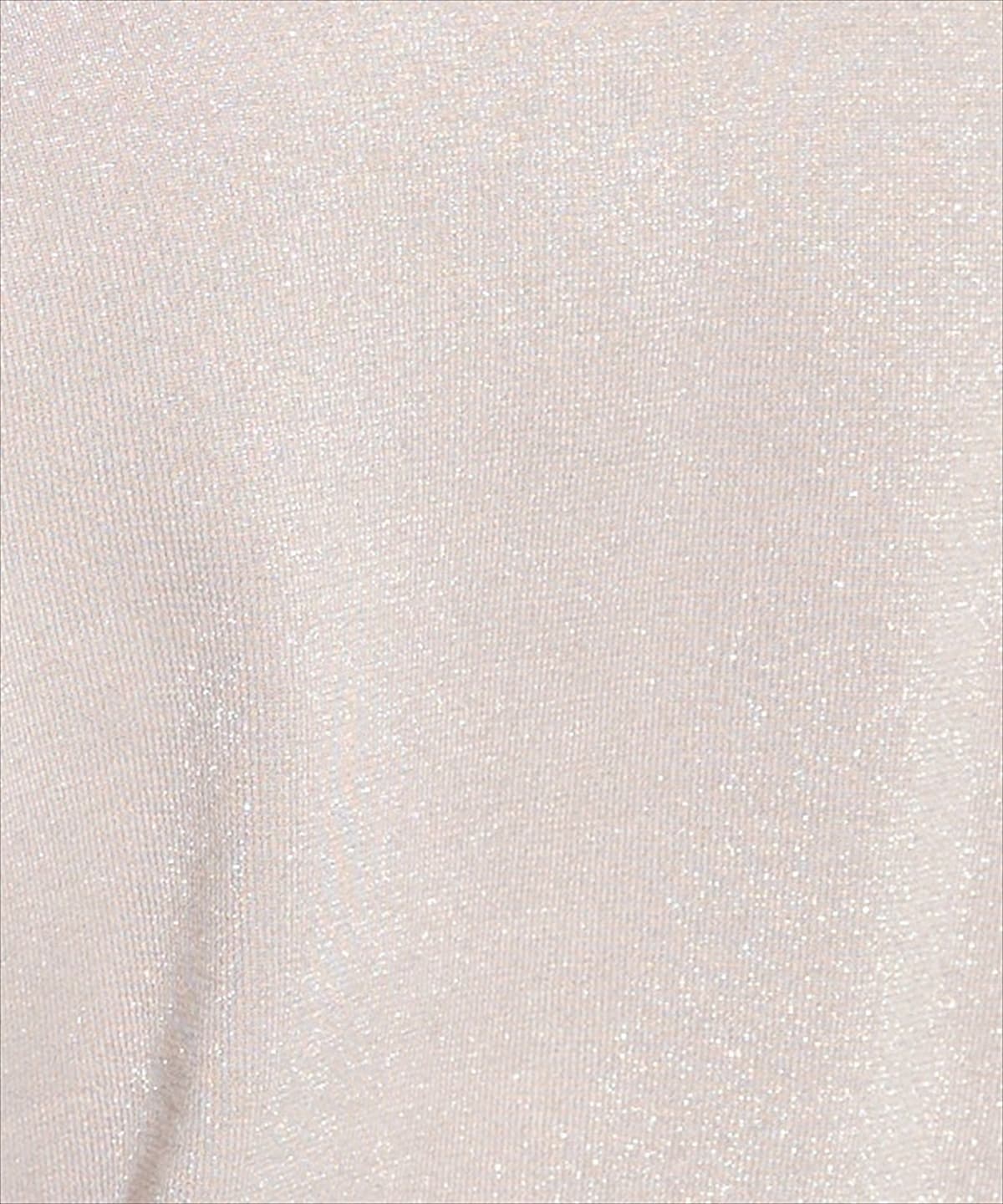 ベーシックマルチボタンラメニットカーディガン