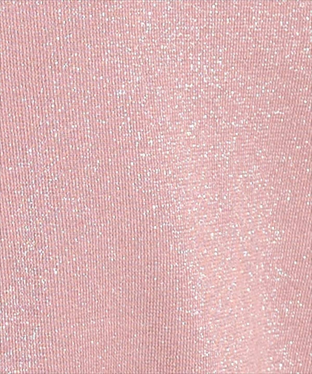 ベーシックマルチボタンラメニットカーディガン