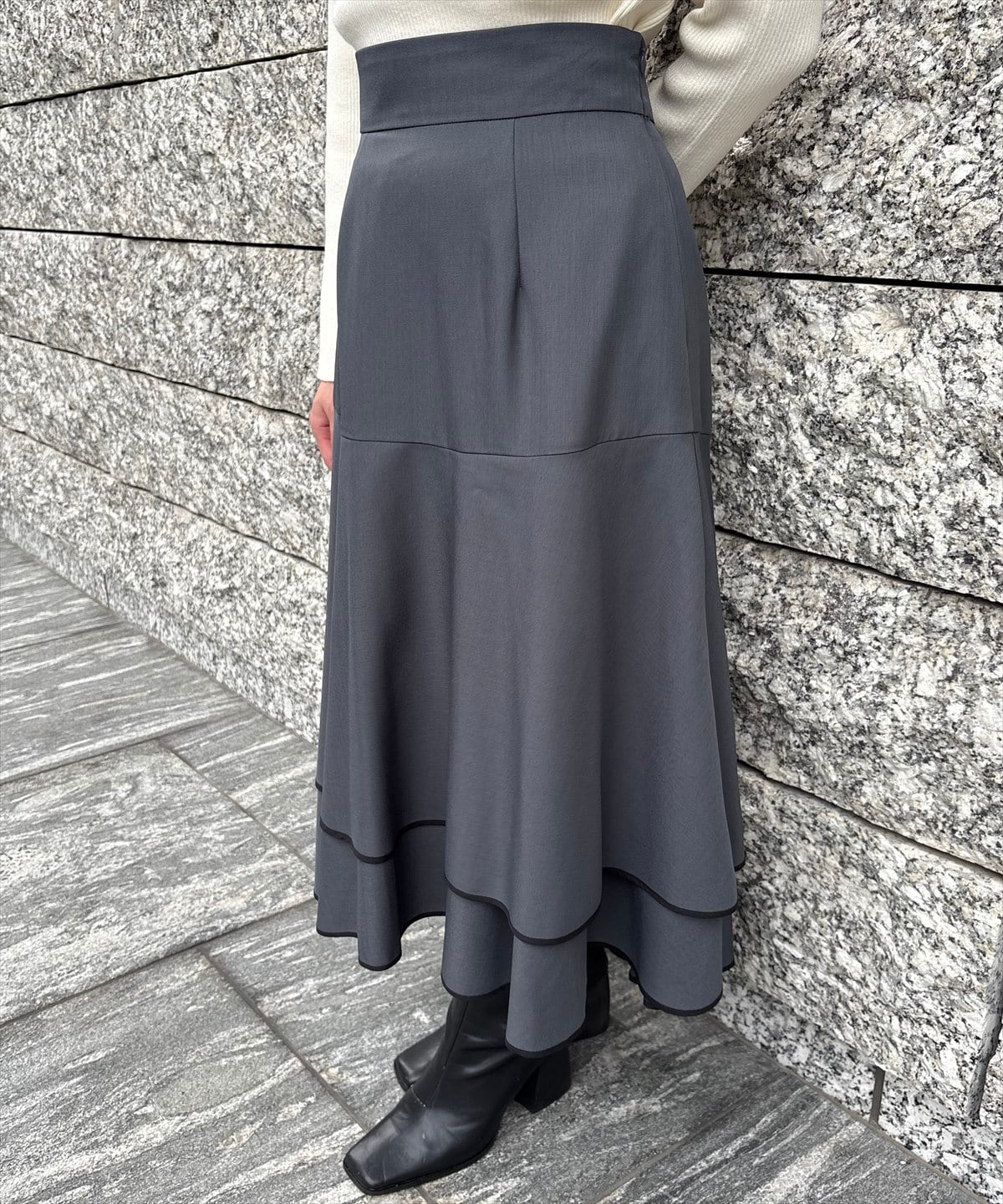 マーメイドティアードスカート