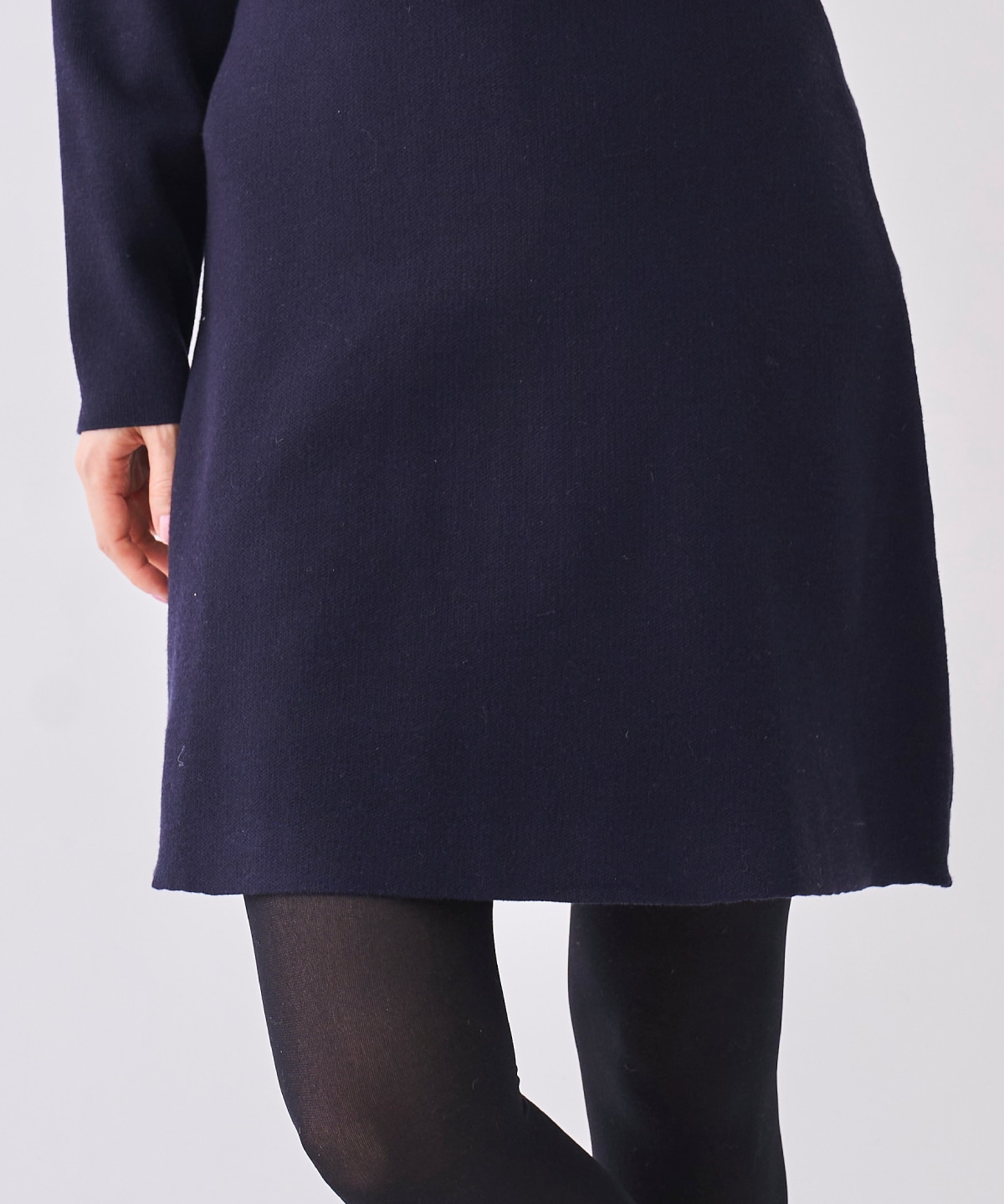 【NEW YEAR SPECIAL ITEM】ボウタイリボン付きニットワンピース