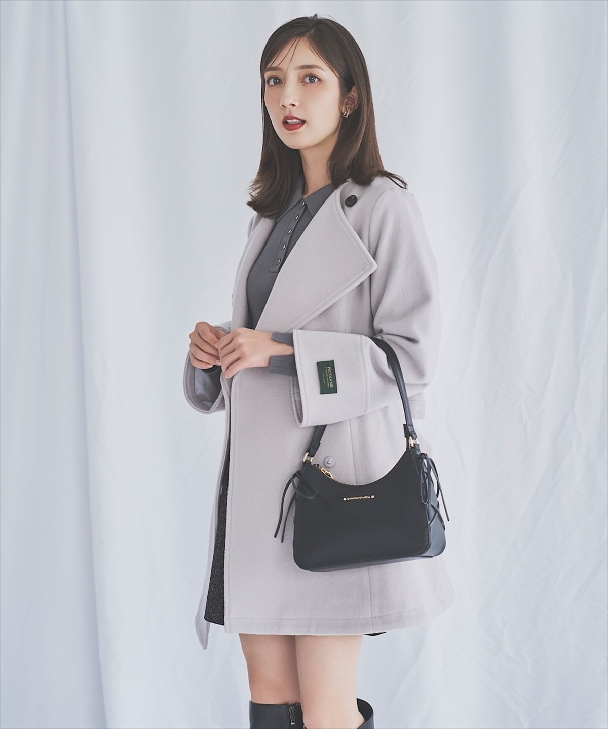 ウールビーバー2WAYミドルコート