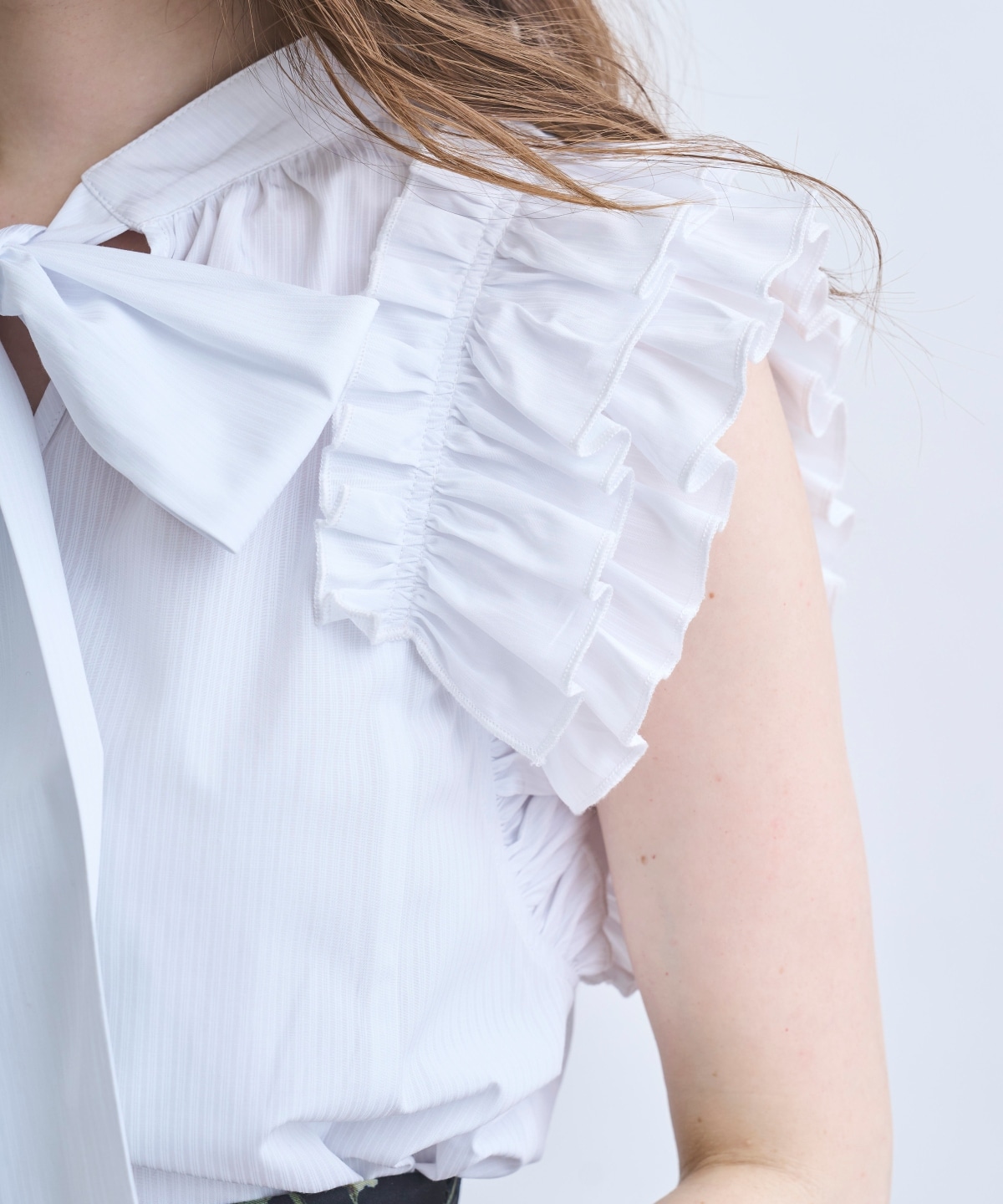 【4/10(Fri)予約開始】2wayリボンブラウス