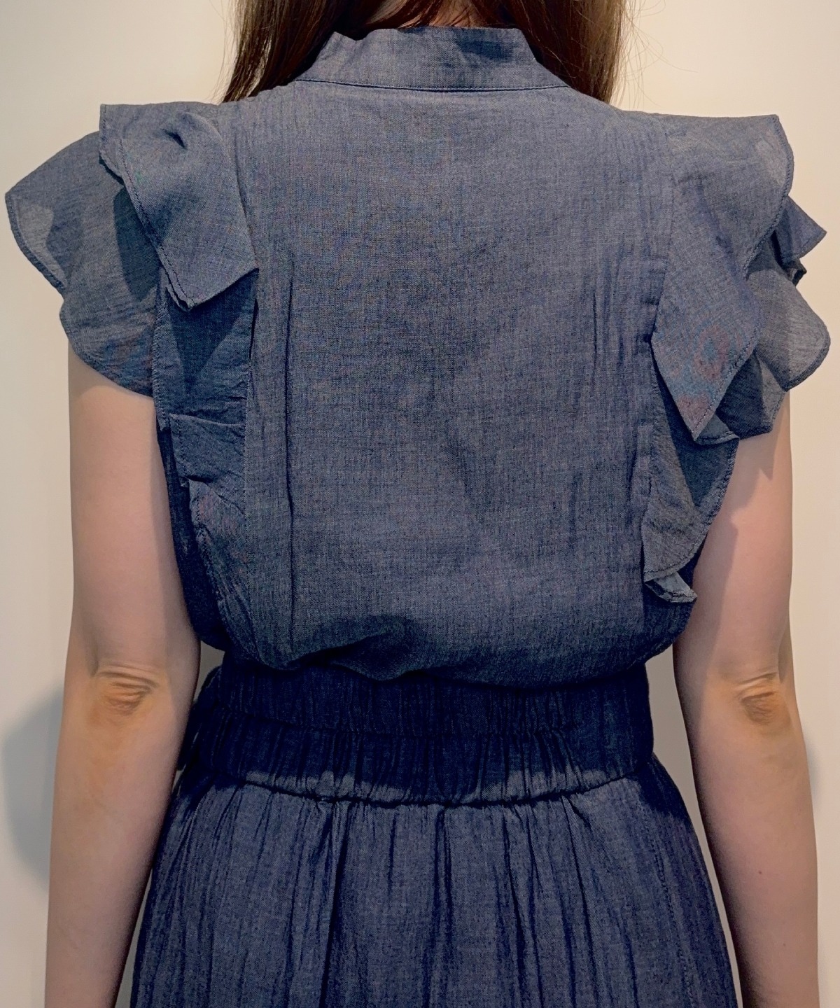 【4/24(Fri)発売】シアーデニムブラウス