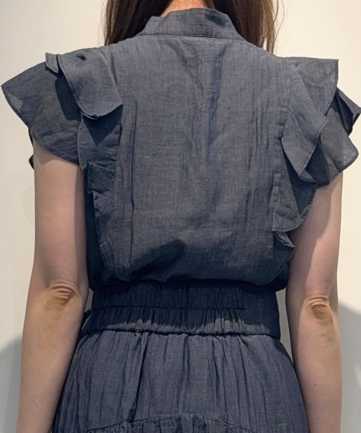 【4/24(Fri)発売】シアーデニムブラウス