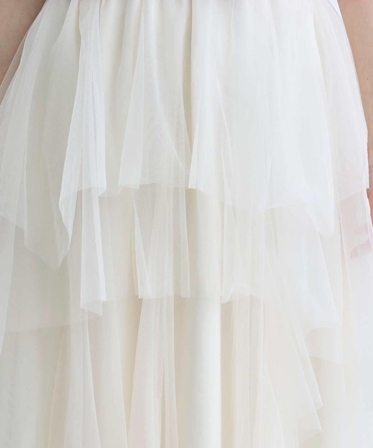 【4/10(Fri)発売】ボリュームチュールティアードスカート