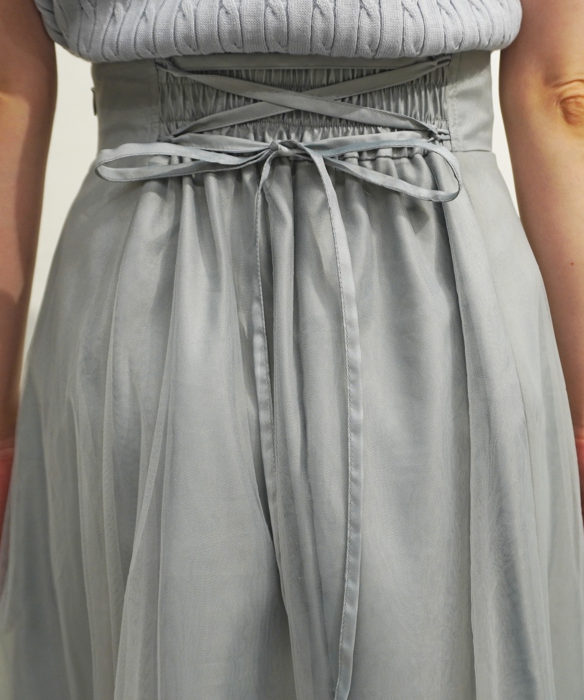 【4/17(Fri)予約開始】リボンタックバルーンチュールスカート