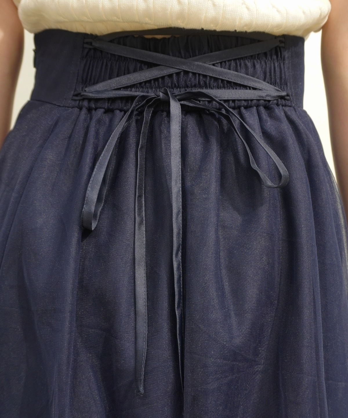 【4/17(Fri)予約開始】リボンタックバルーンチュールスカート