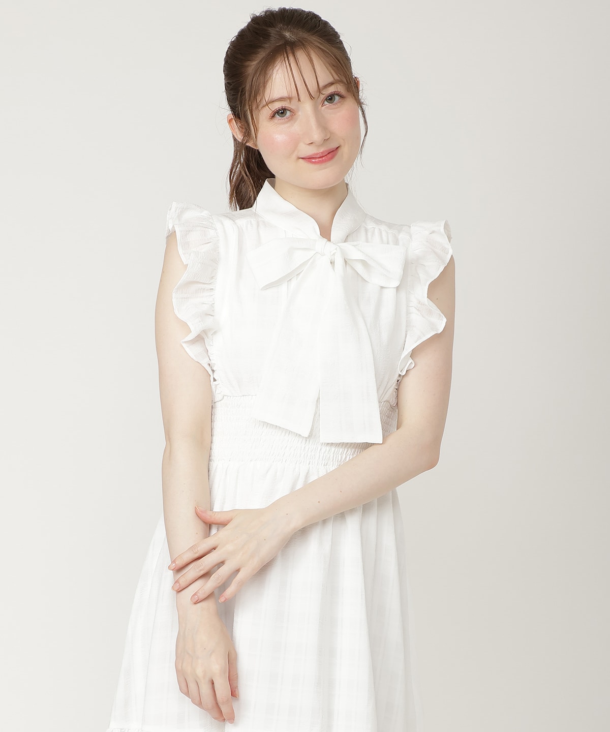 【5/29発売】フリルボウタイワンピース