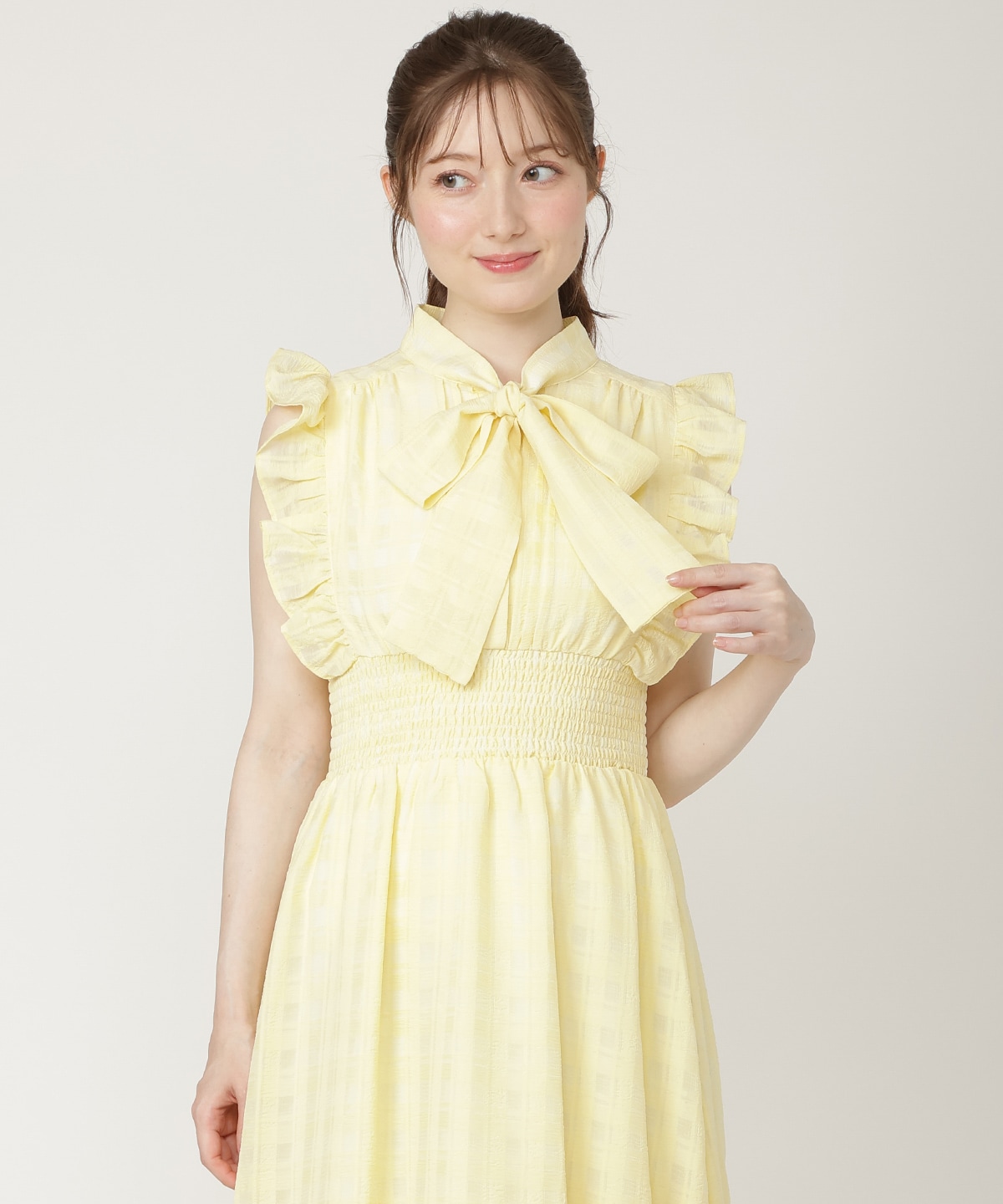 【5/29発売】フリルボウタイワンピース