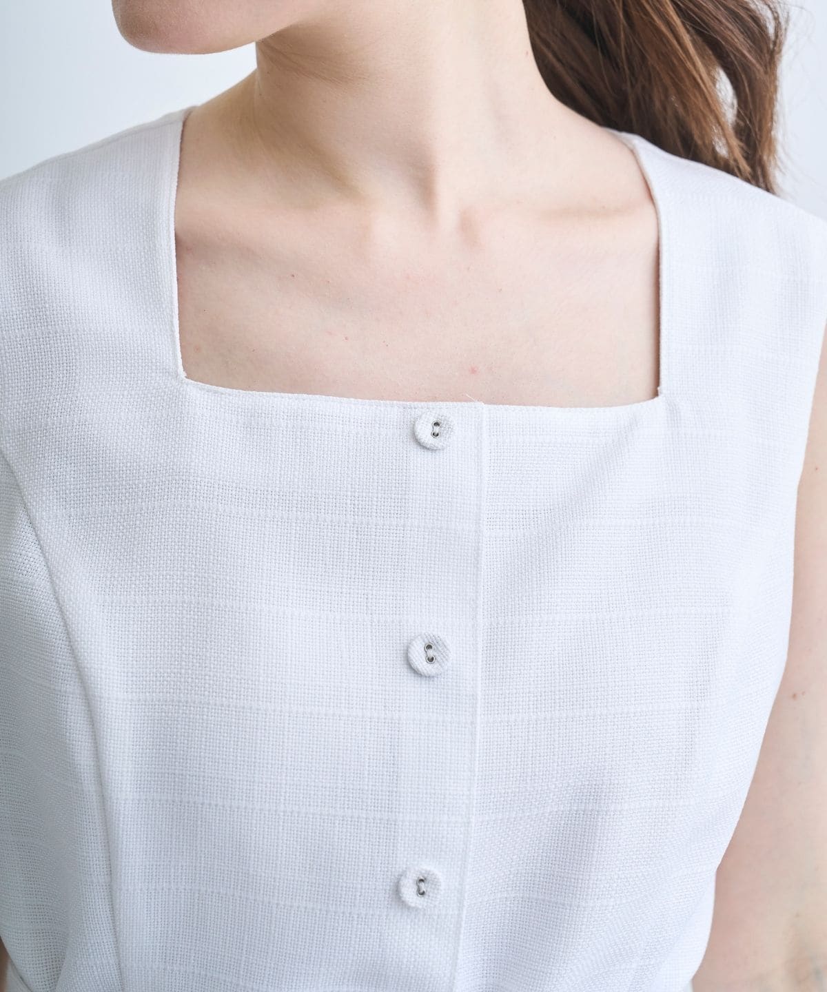 【3/31(Tue)発売】ツィードジレチュールスカートドッキングワンピース