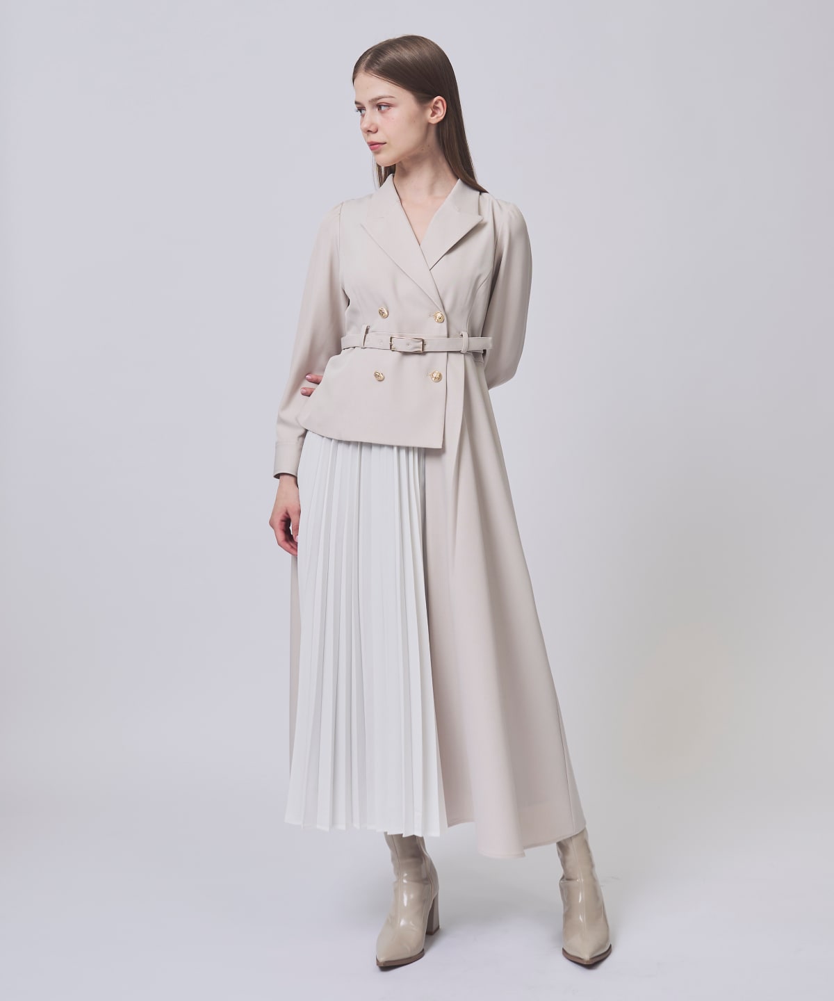 【1/23(Fri)発売】トレンチディテールワンピース