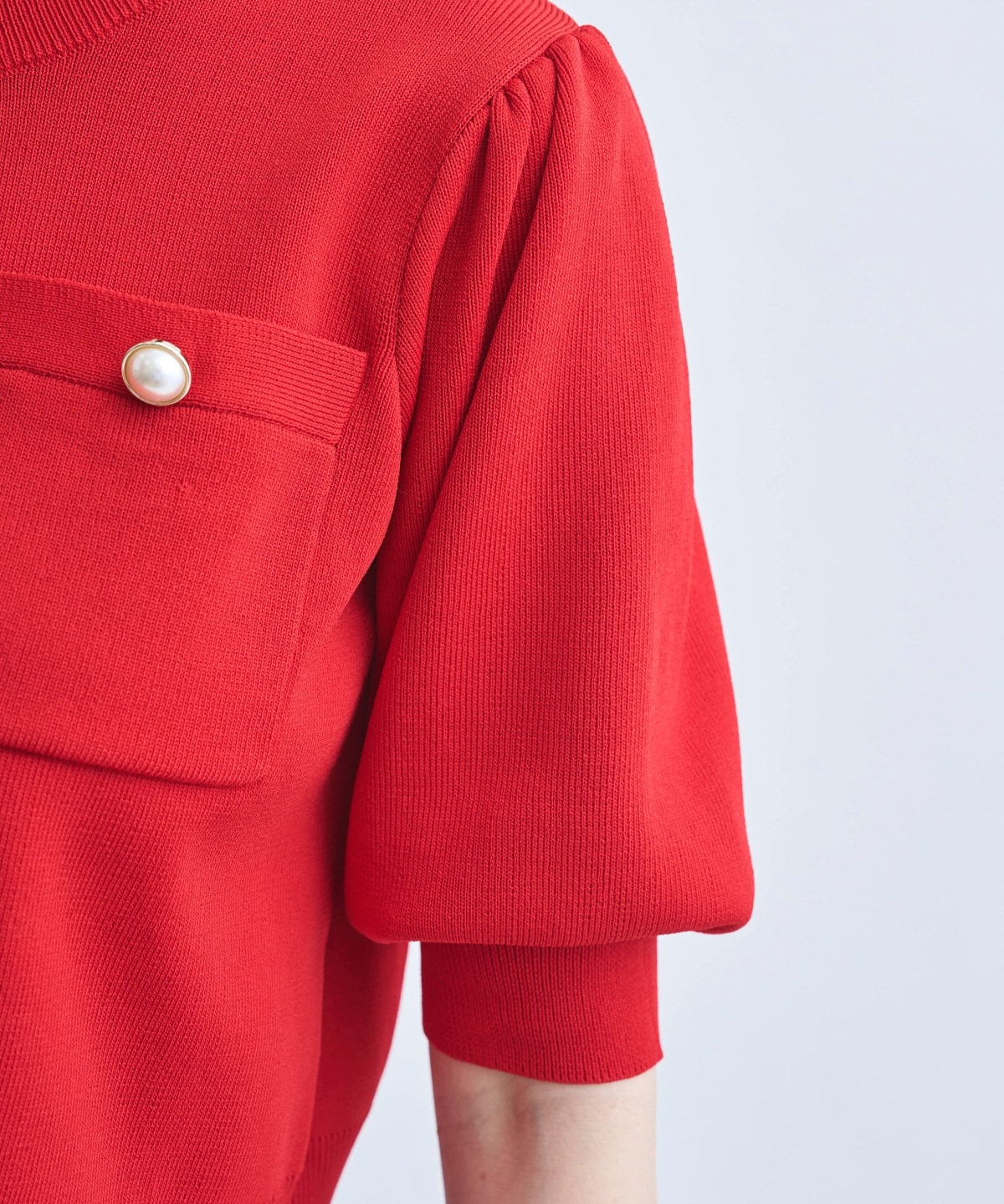 【4/10(Fri)発売】パフスリーブニットカーデプルオーバー