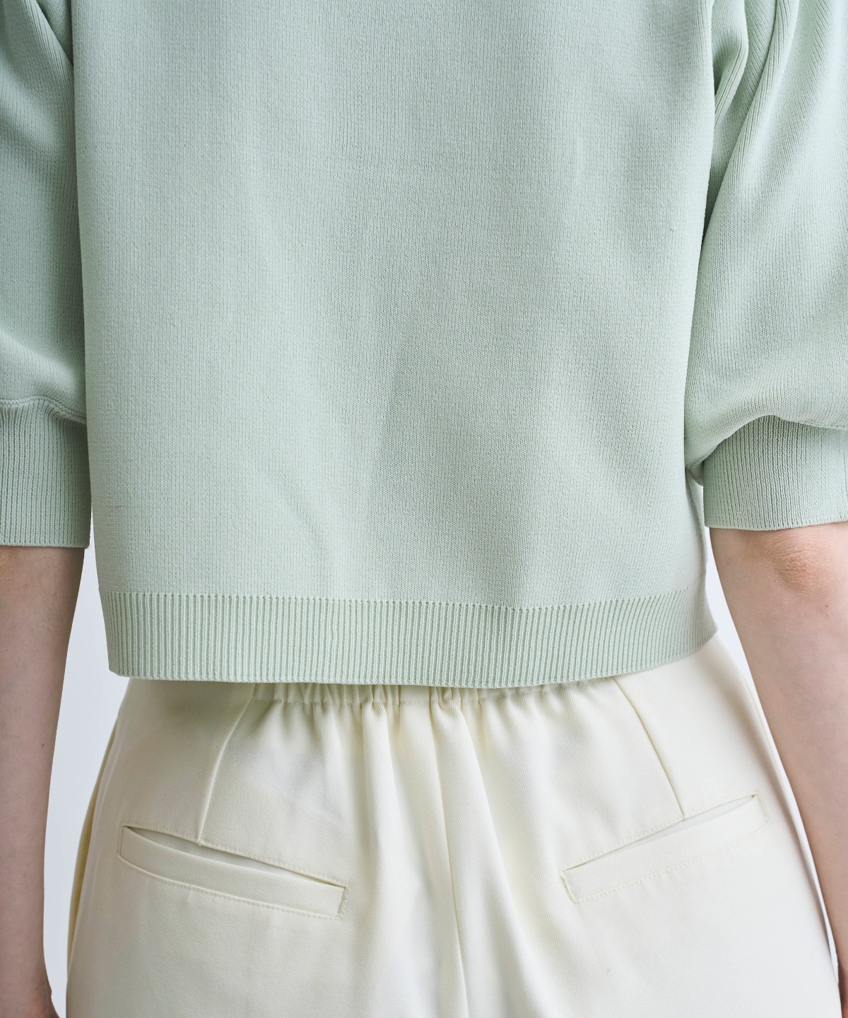 【4/10(Fri)発売】パフスリーブニットカーデプルオーバー