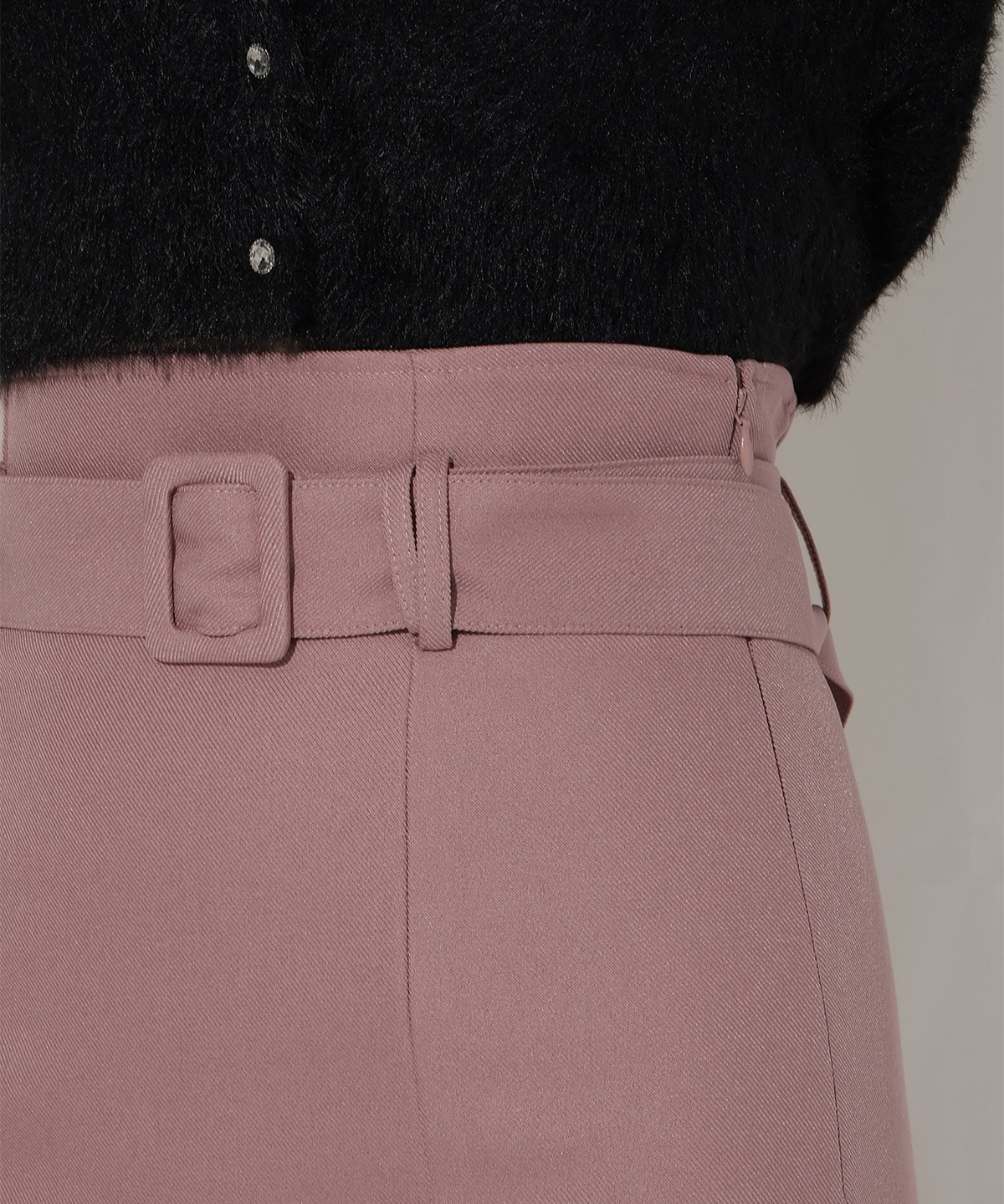 ベルト付きハイウエストマーメイドスカート