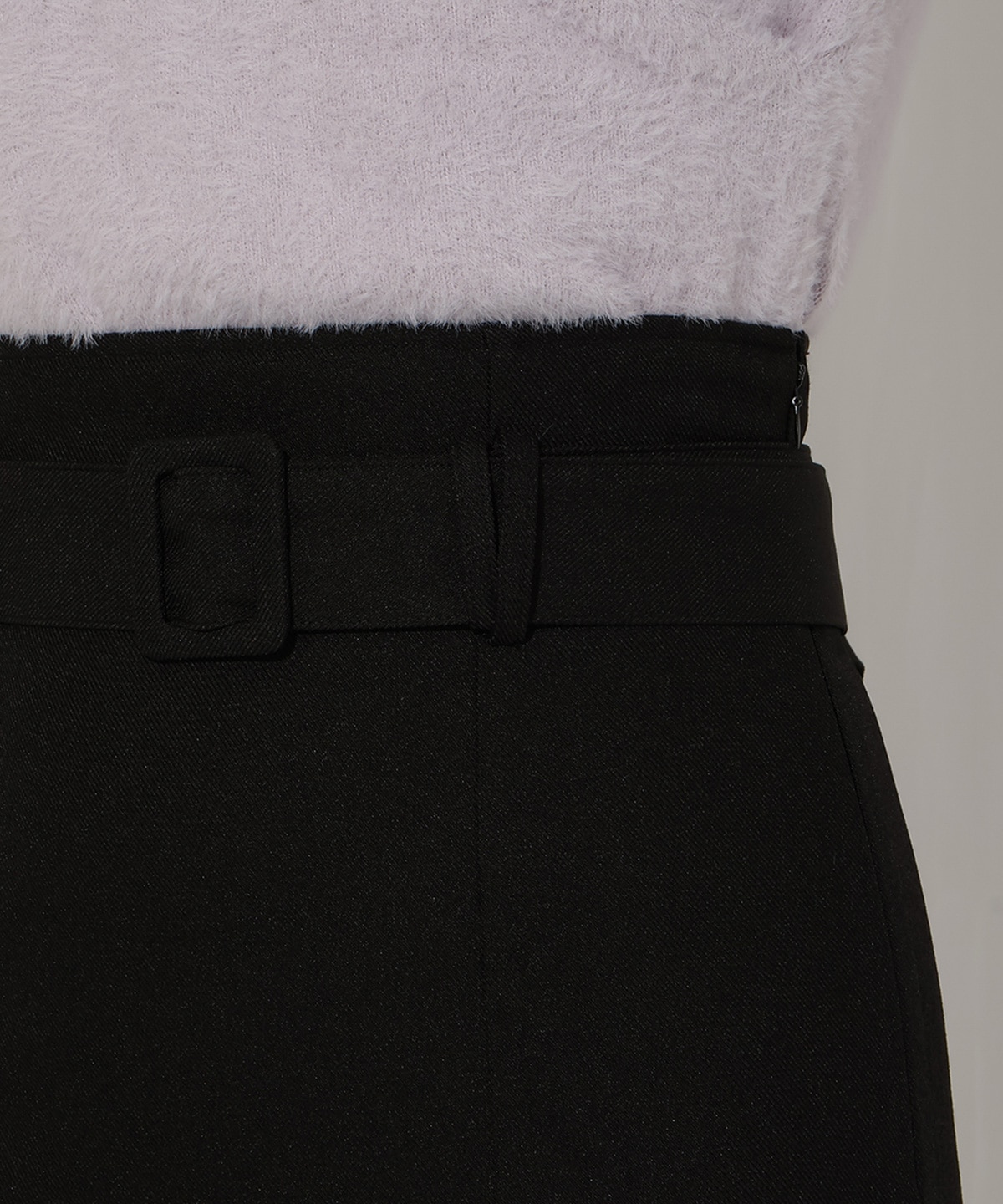 ベルト付きハイウエストマーメイドスカート