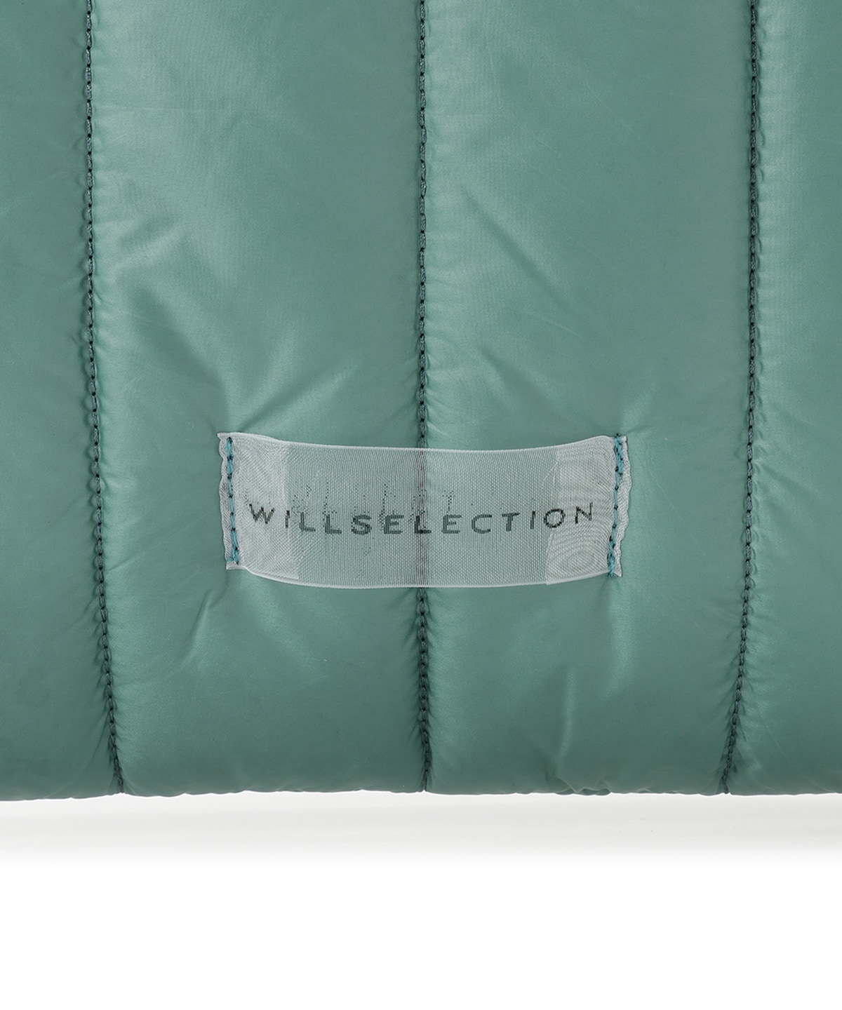 リボンショルダーキルティングトート