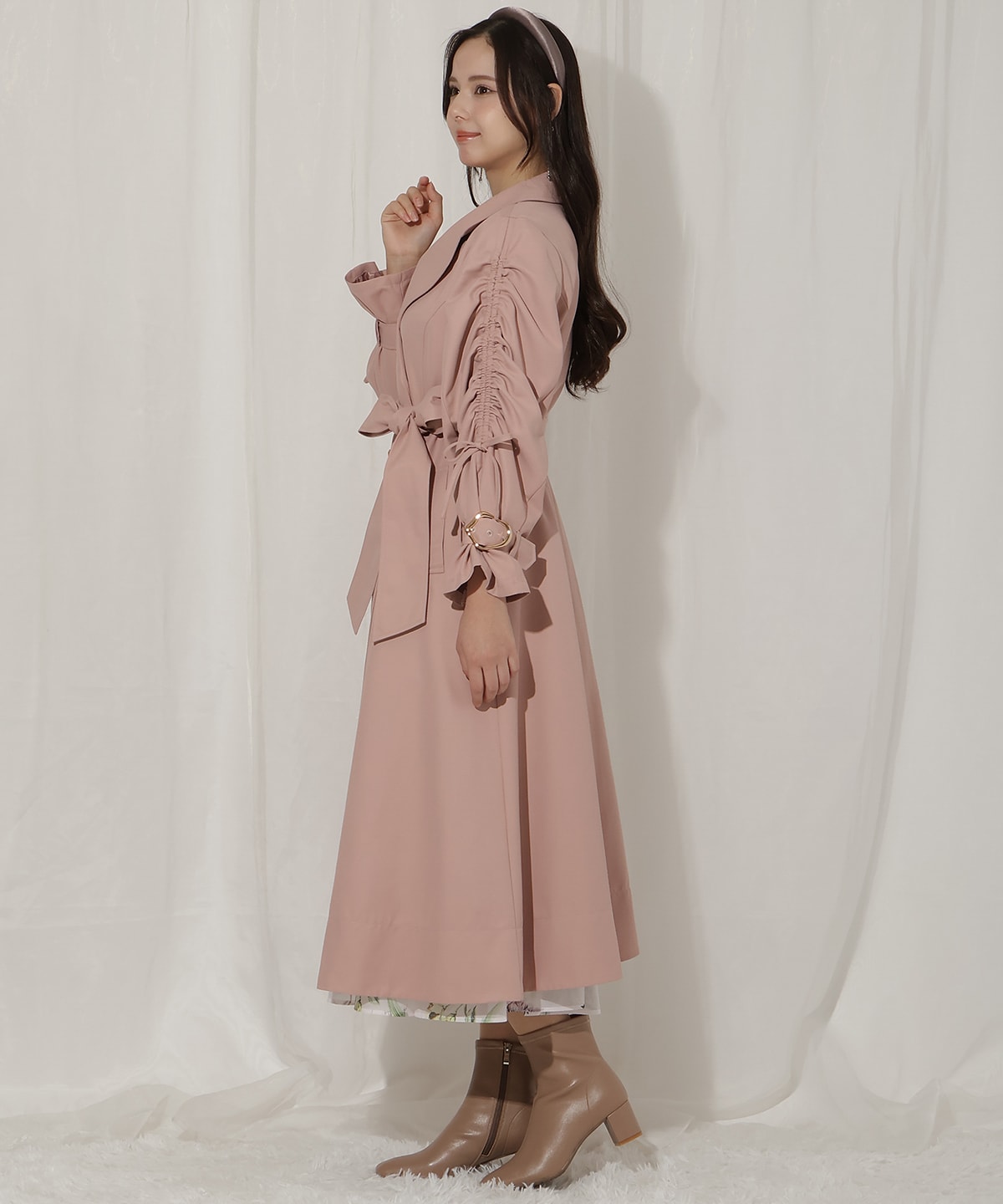 ドロストデザイントレンチコート