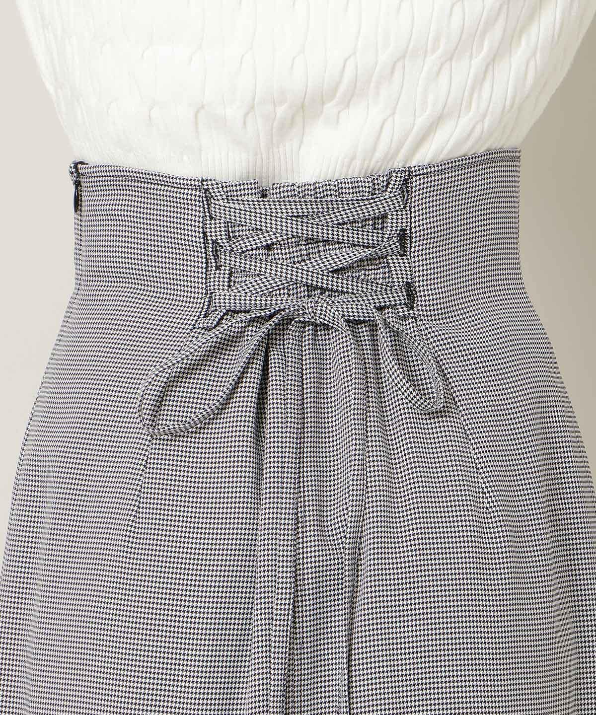 アシンメトリーレイヤードヘムスカート