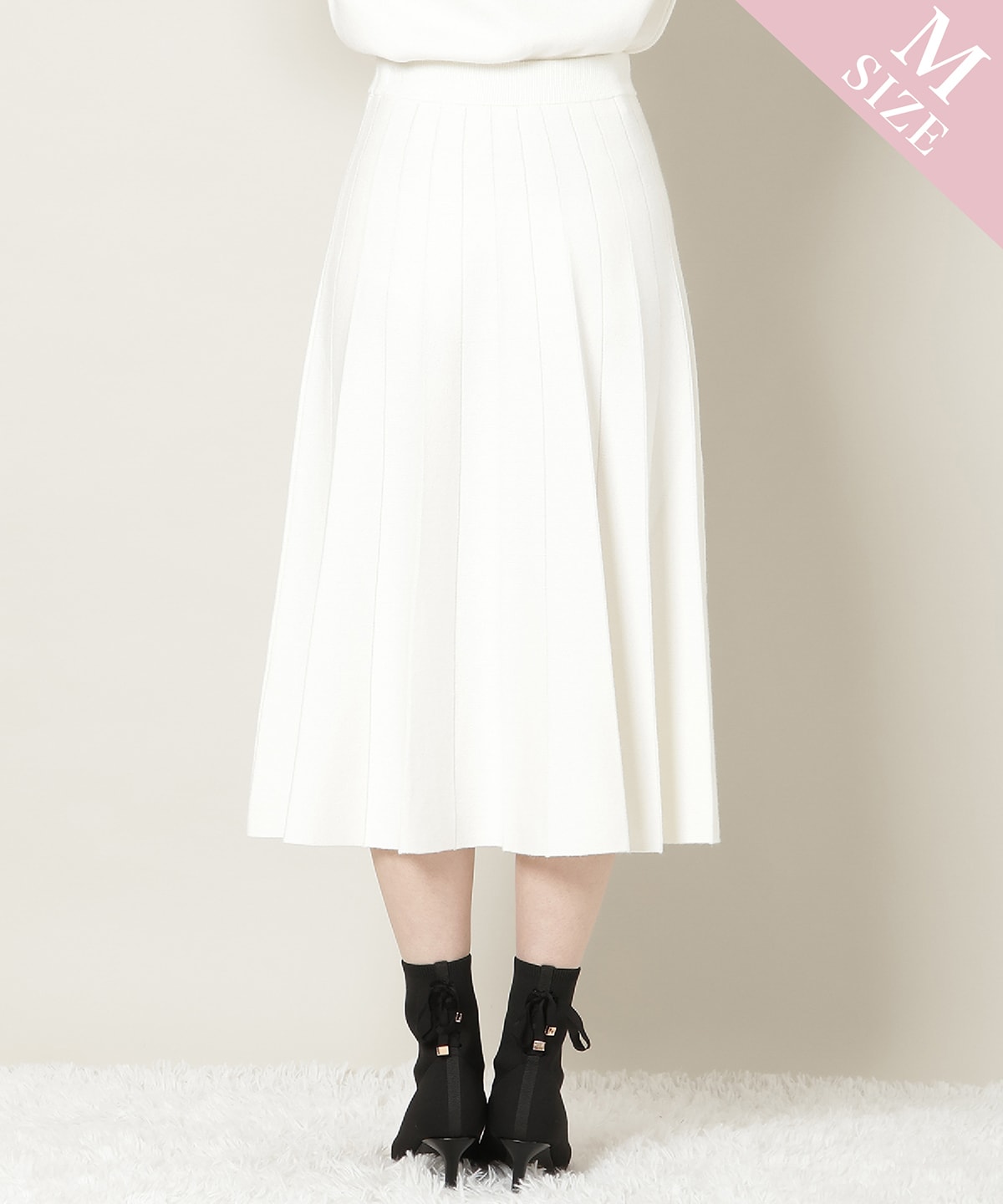 【11/21(fri)10時発売】ファーティペット付きニットSETUP