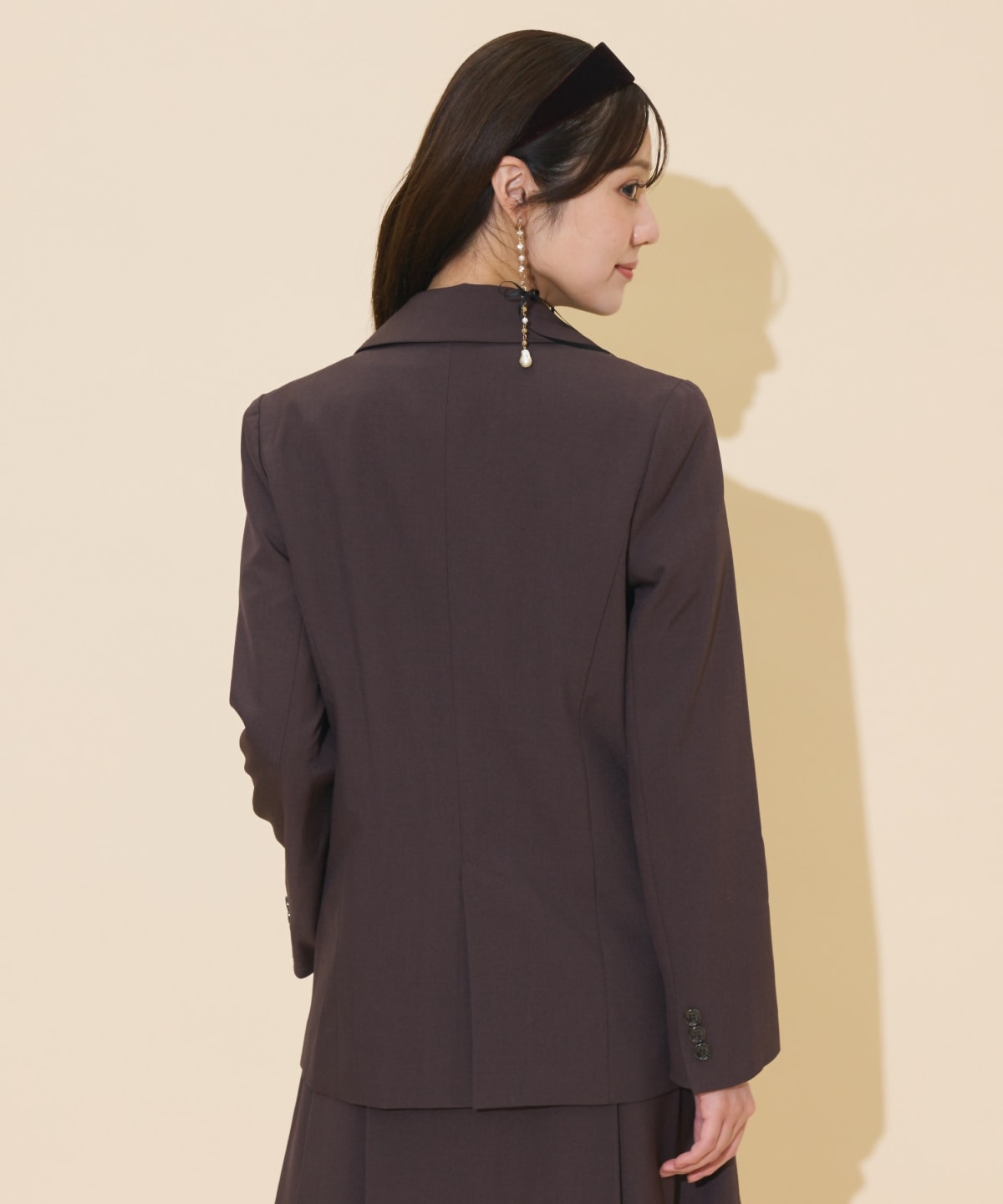 ダブルボタンテーラードジャケット