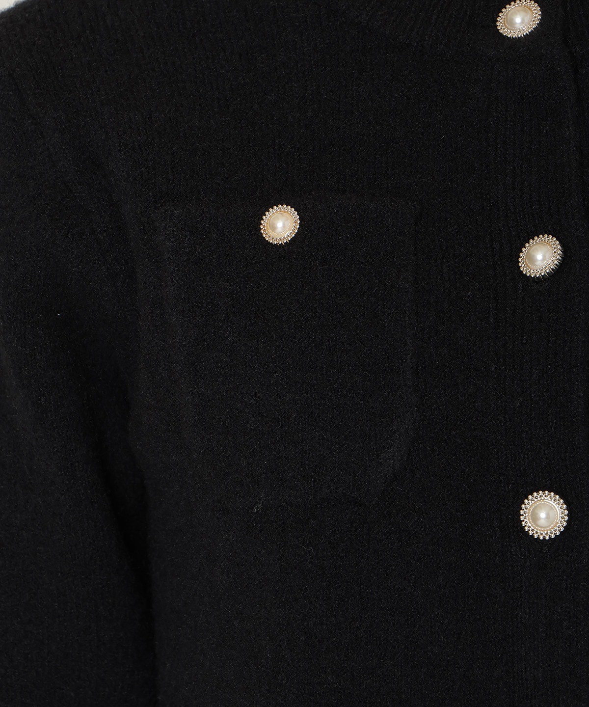 モヘアライクニットジャケット