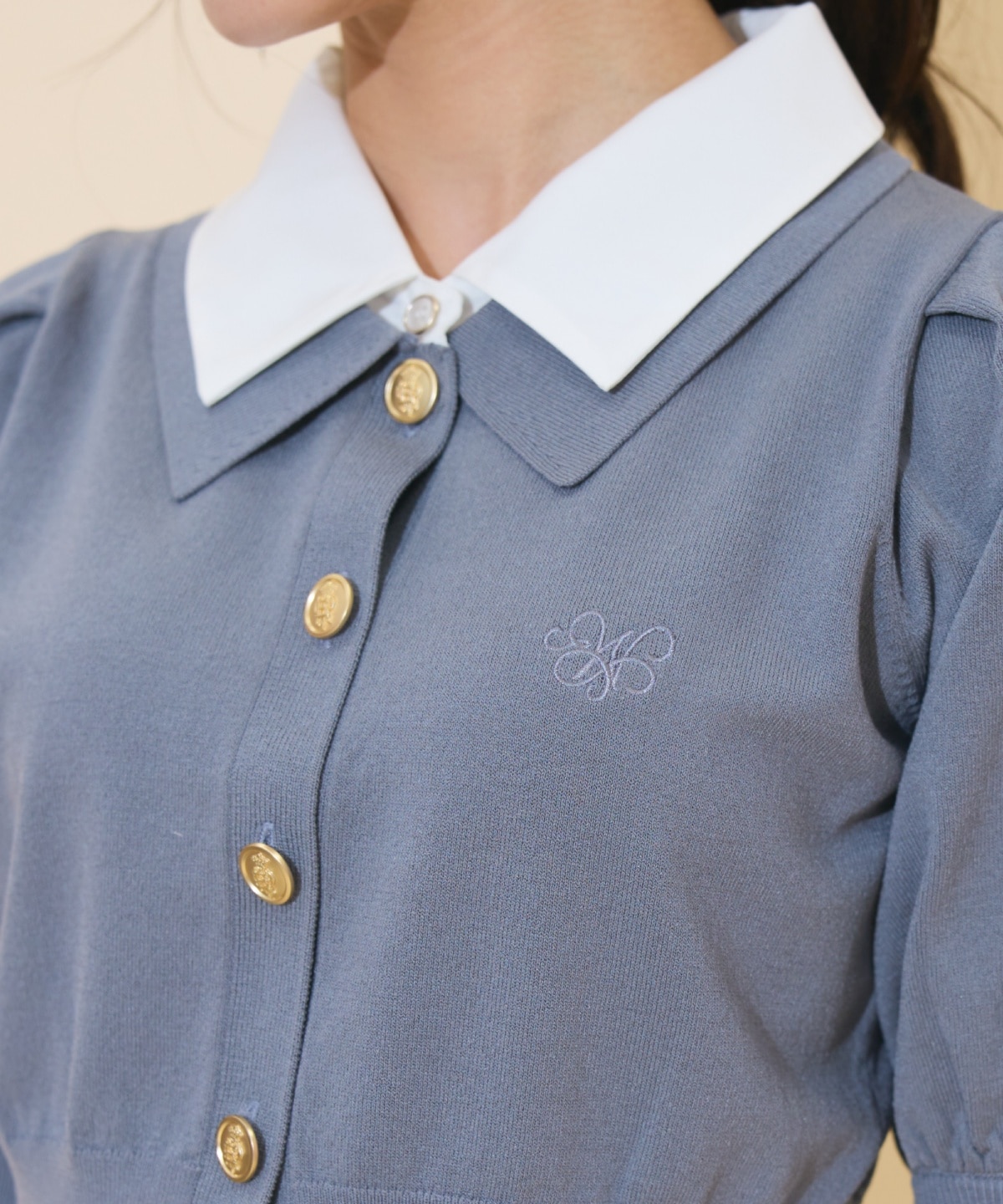 レイヤードカラープルオーバー