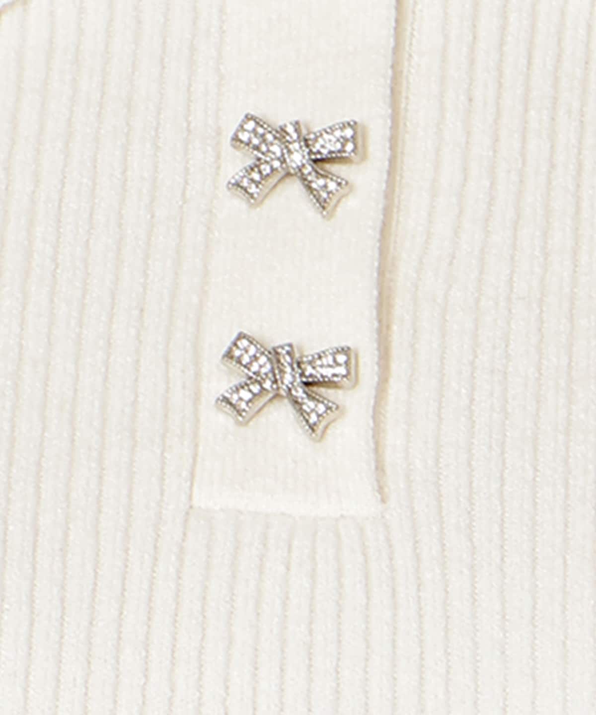 【1/1(thu)10時発売 New Year's Item】ポロカラーリブニット