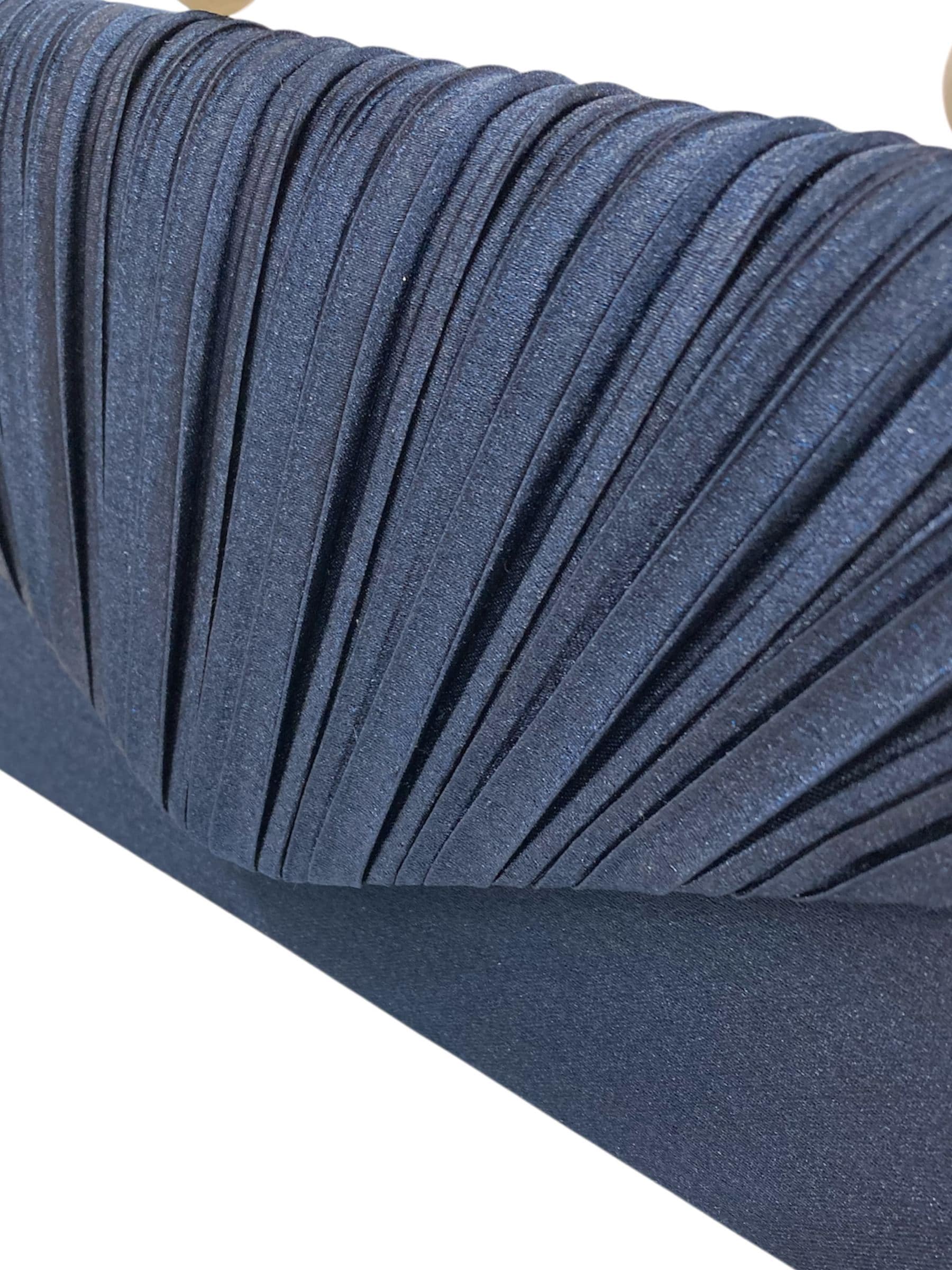 パールプリーツデザインバッグ