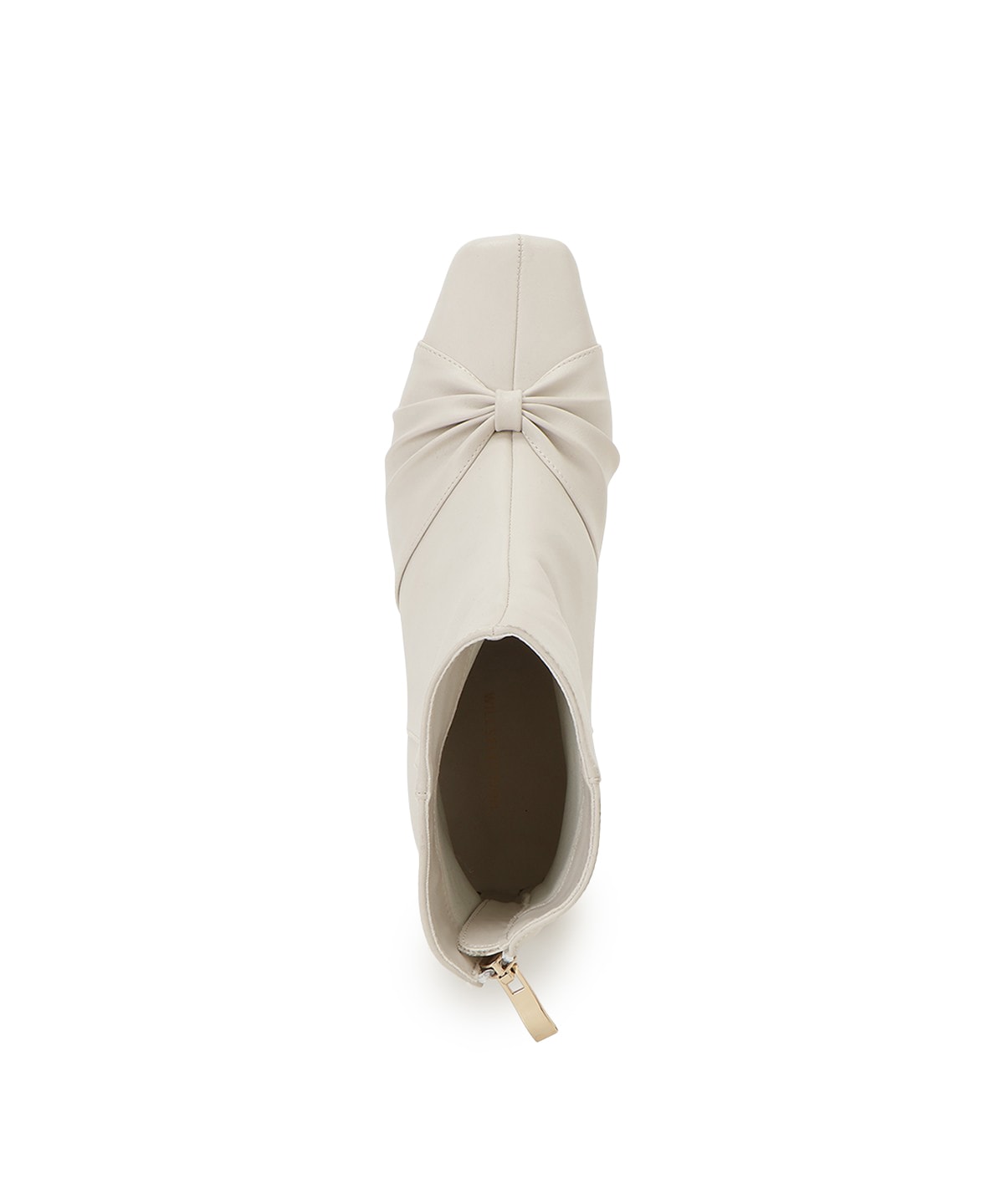 フロントリボンショートブーツ