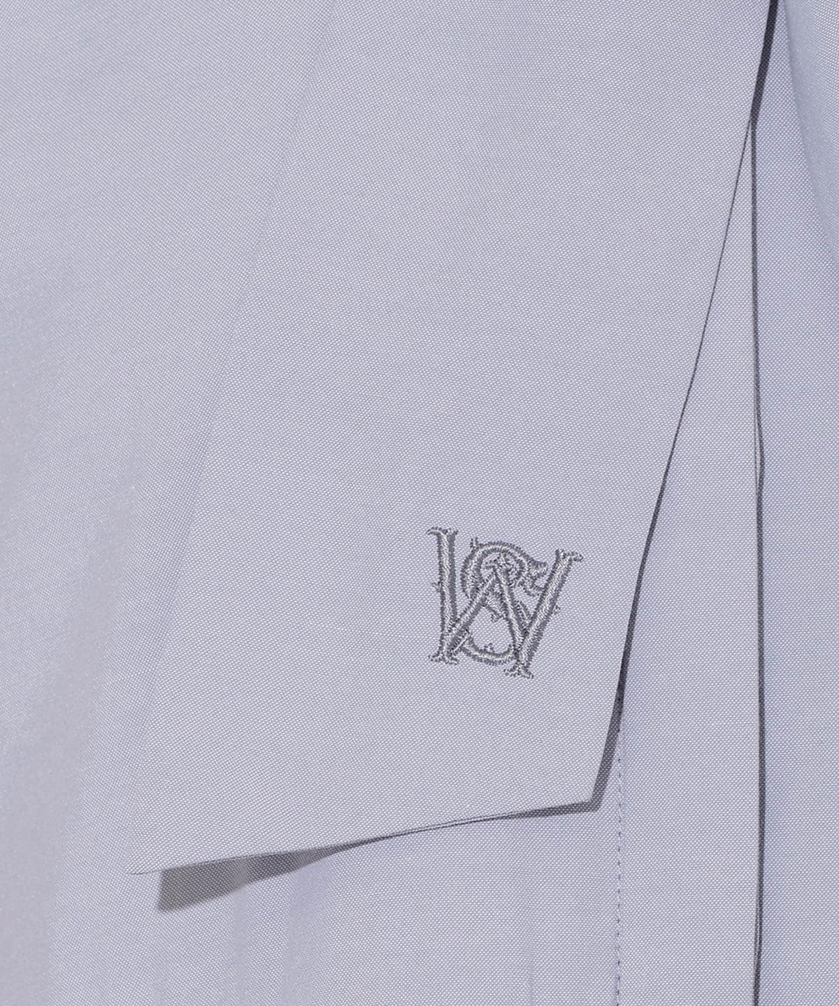 ティアードヘムリボンタイブラウス