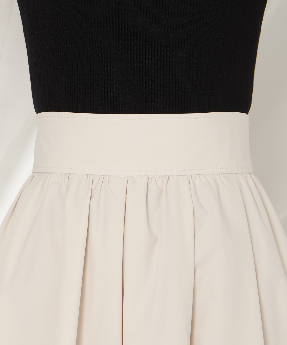 パールタックギャザースカート