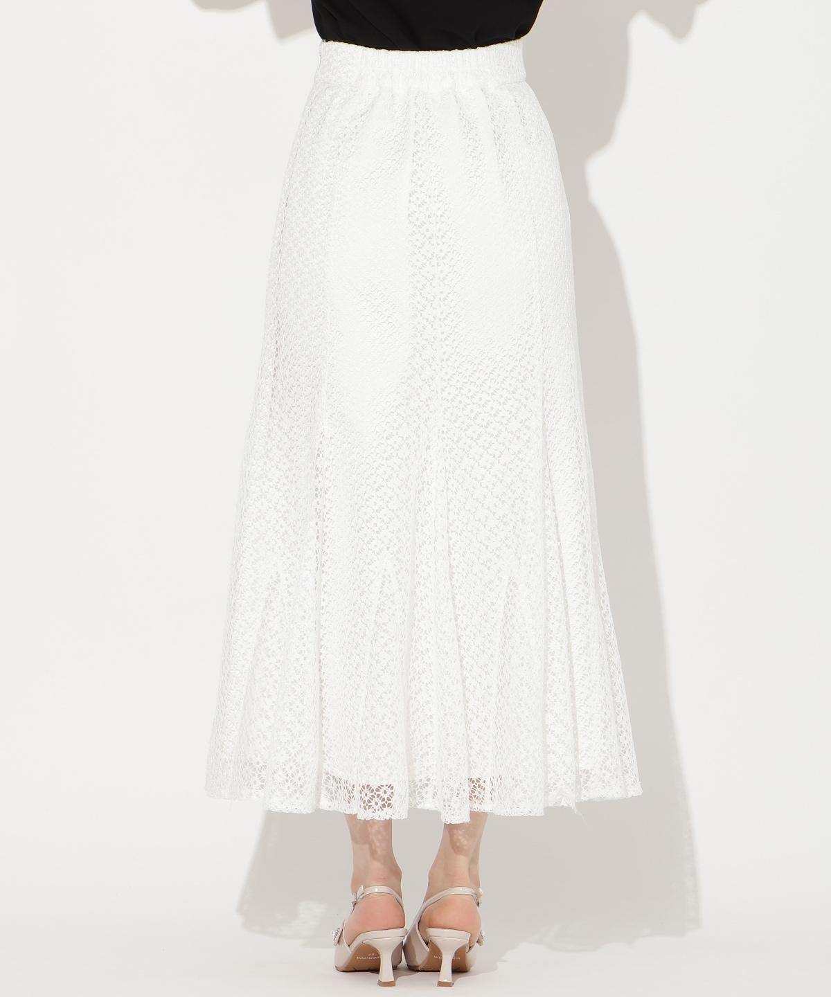 レースマーメードスカート