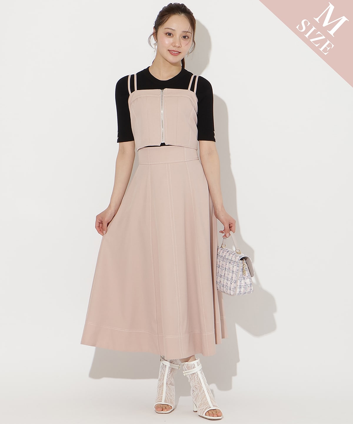 【3/19(thu)10時発売】ライトデニムフレアスカート