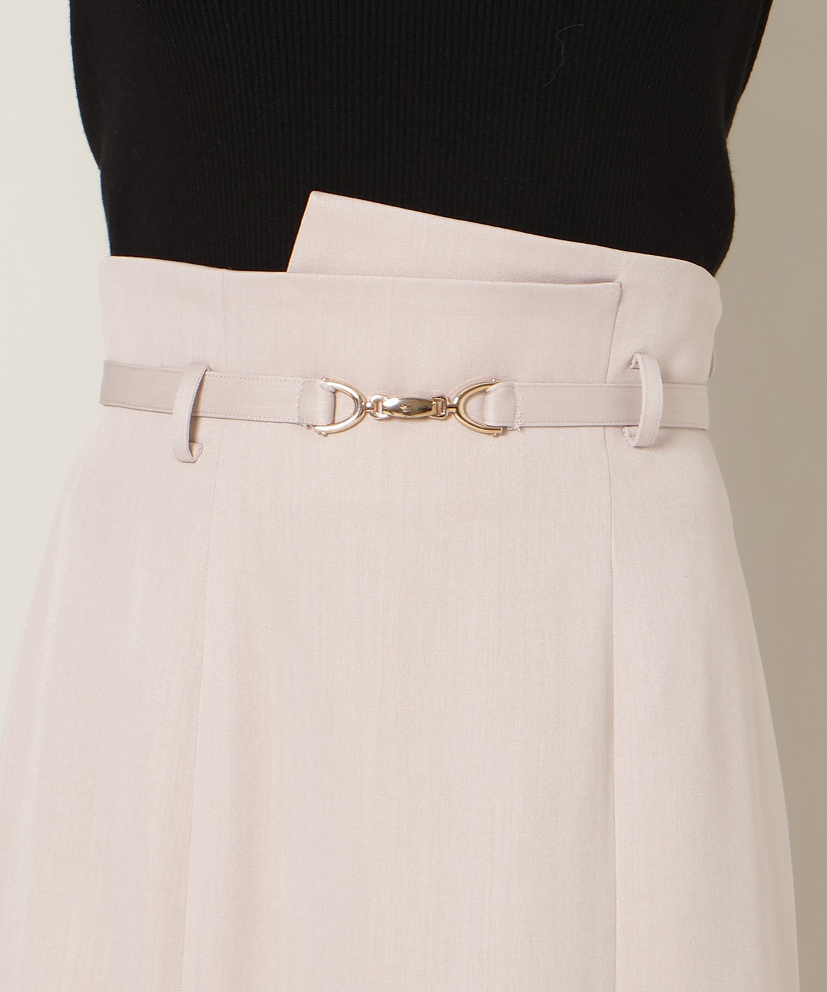 ビットベルト付きマーメイドスカート