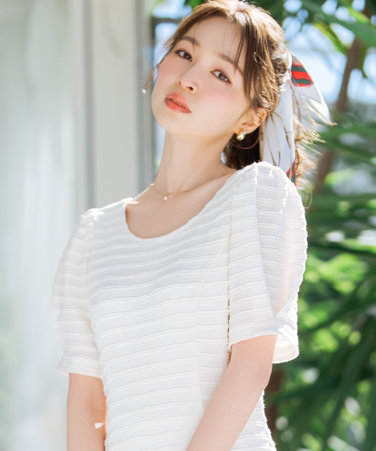 【4/24(fri)10時発売】バックオープンフレアカットワンピース