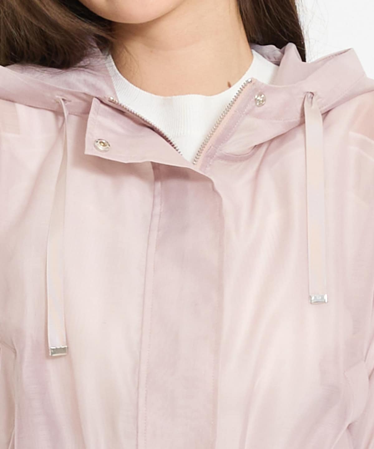 シアーフードブルゾン