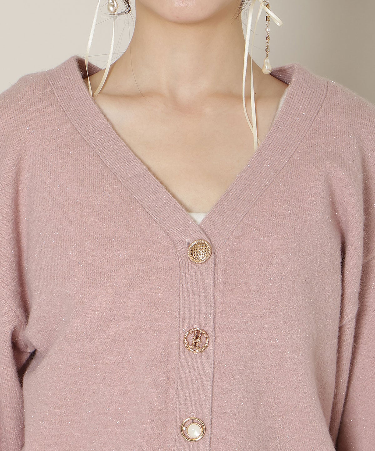 ミドルゲージカーディガン