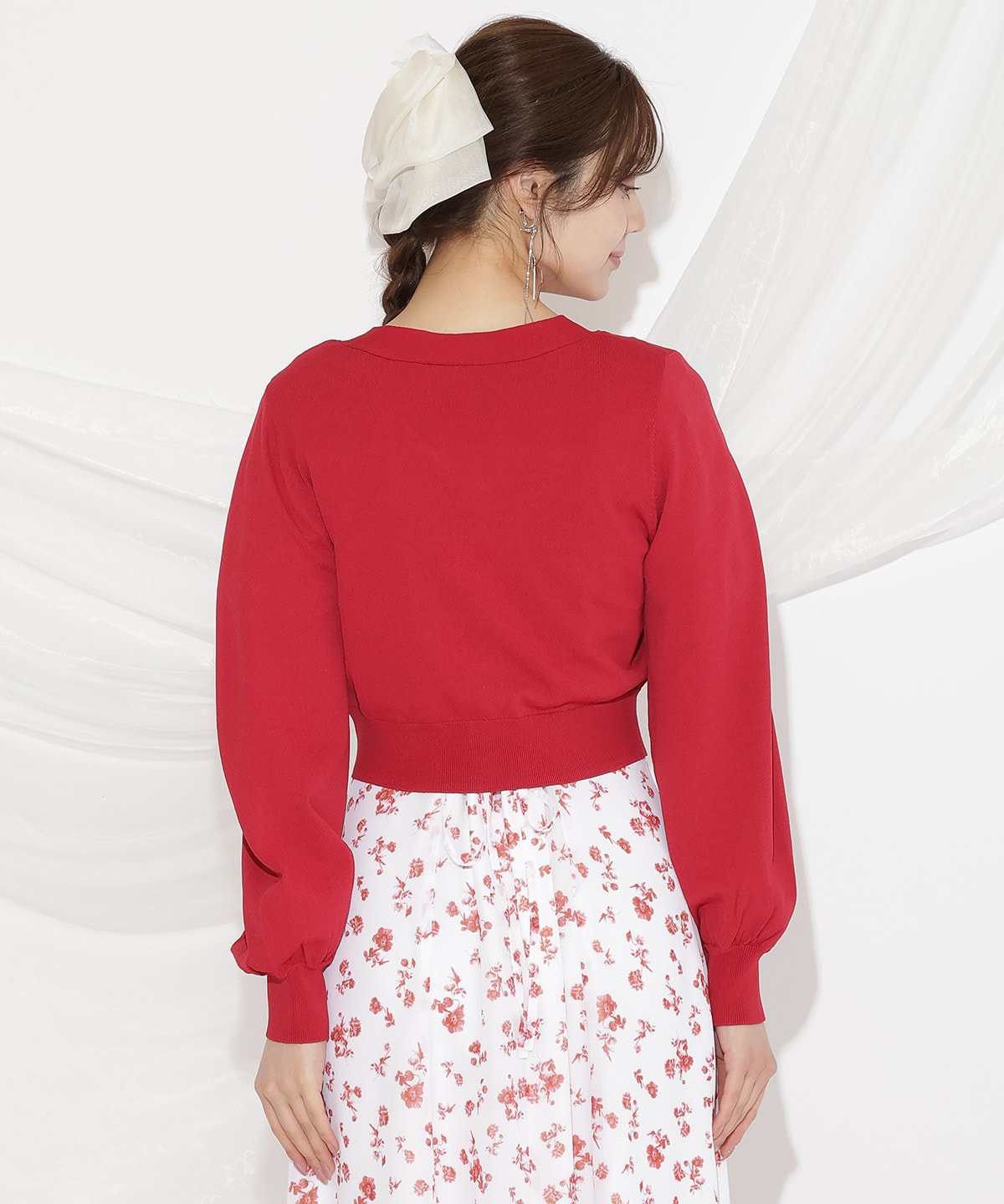 アソートボタンUVカットカーディガン