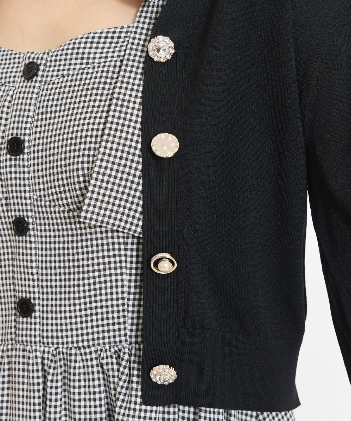 アソートボタンUVカットカーディガン