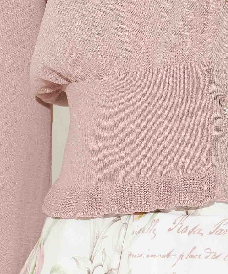 フリルヘムUVカットカーディガン