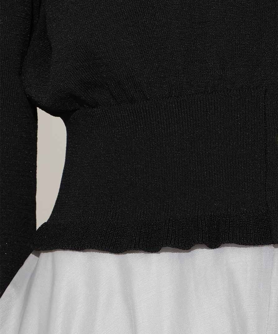 フリルヘムUVカットカーディガン