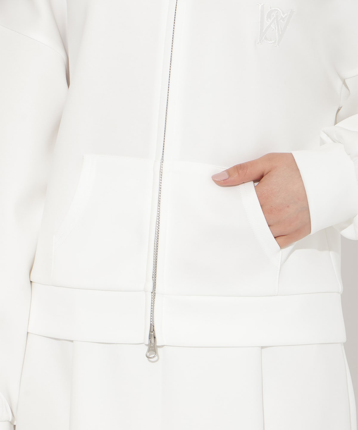 【3/12(thu)10時発売】ダブルZIPオフショルスウェットトップス