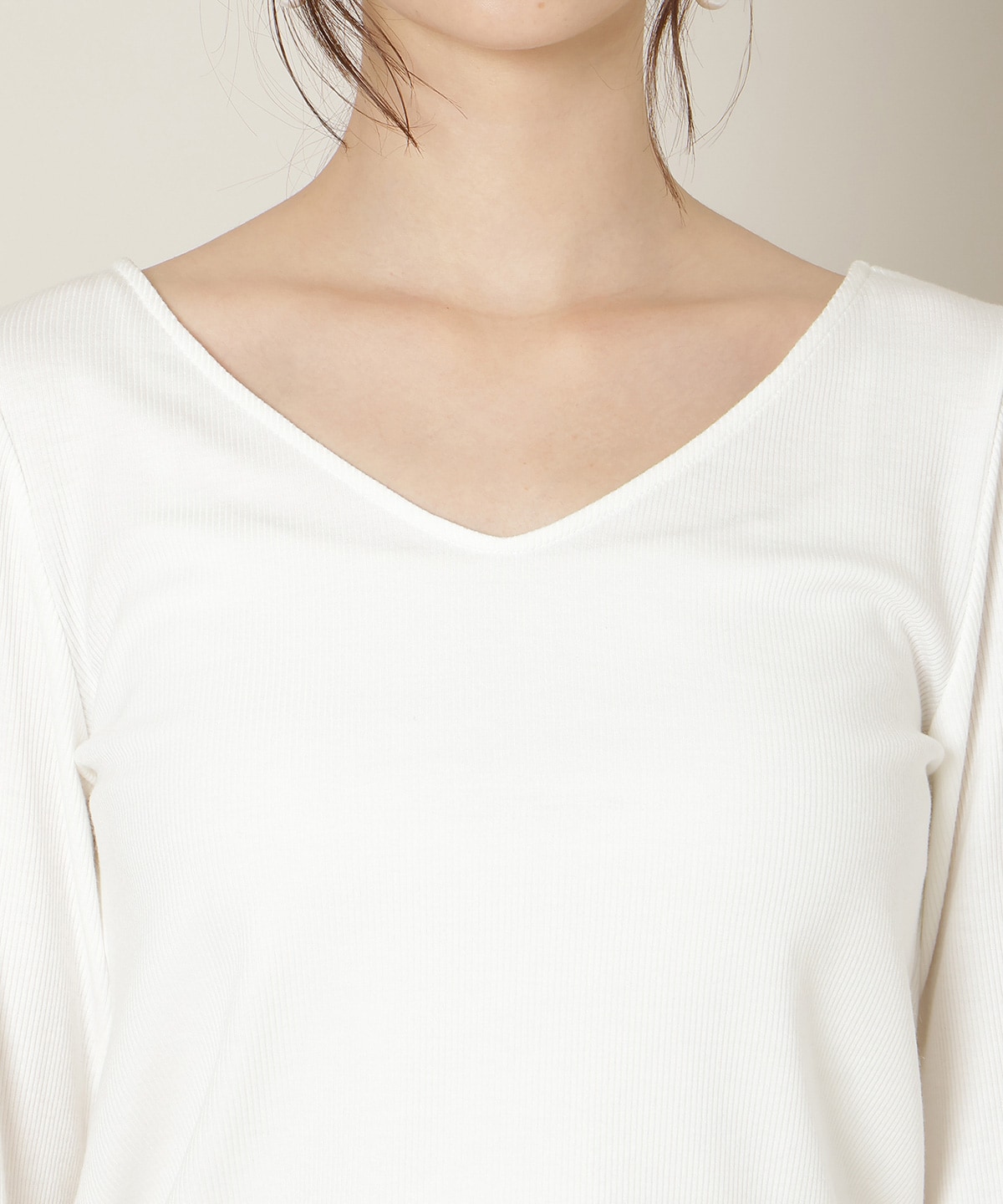 フリルカフスインナートップス